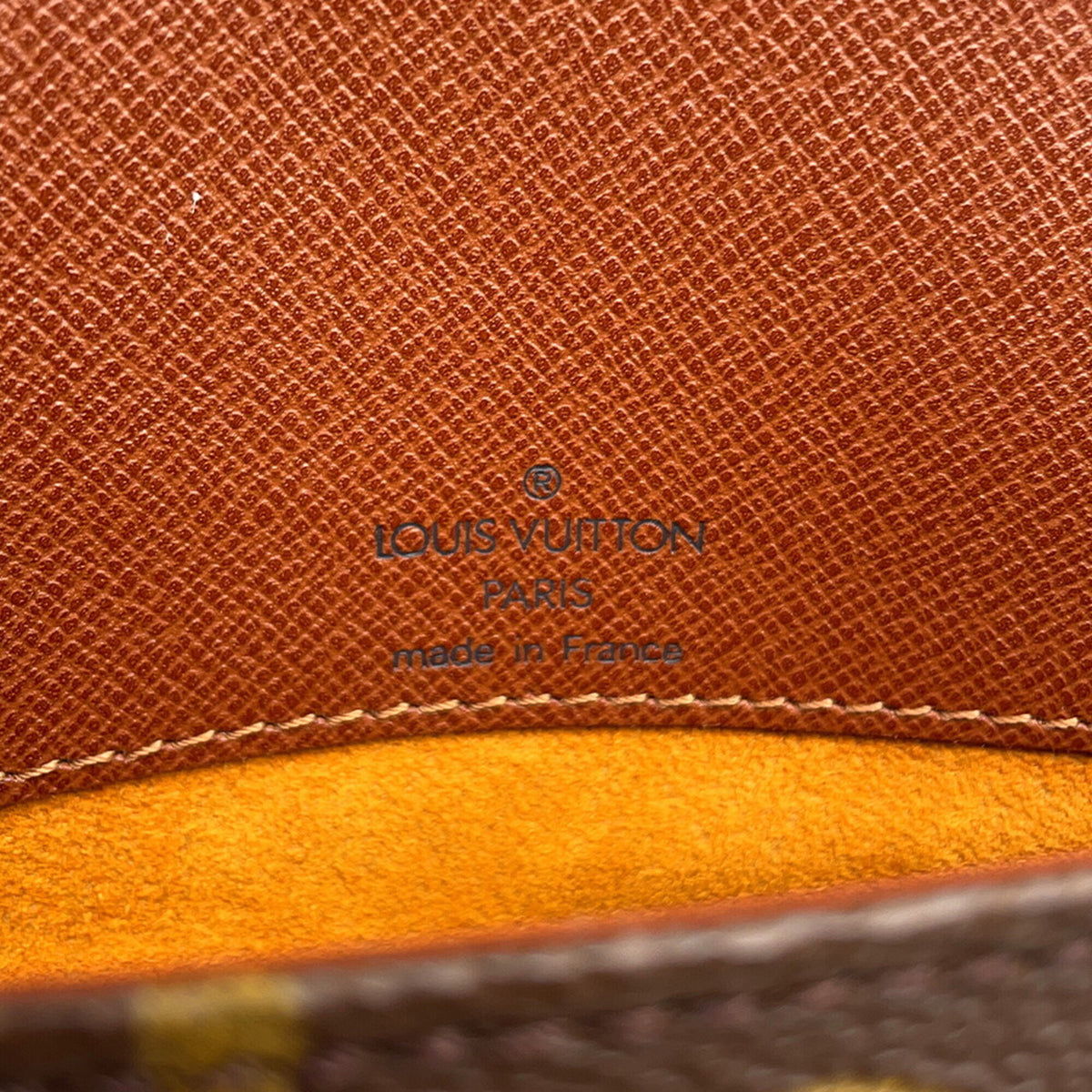 Louis Vuitton Brown Monogram Canvas Handbag Shoulder Bag (Pre-Owned)