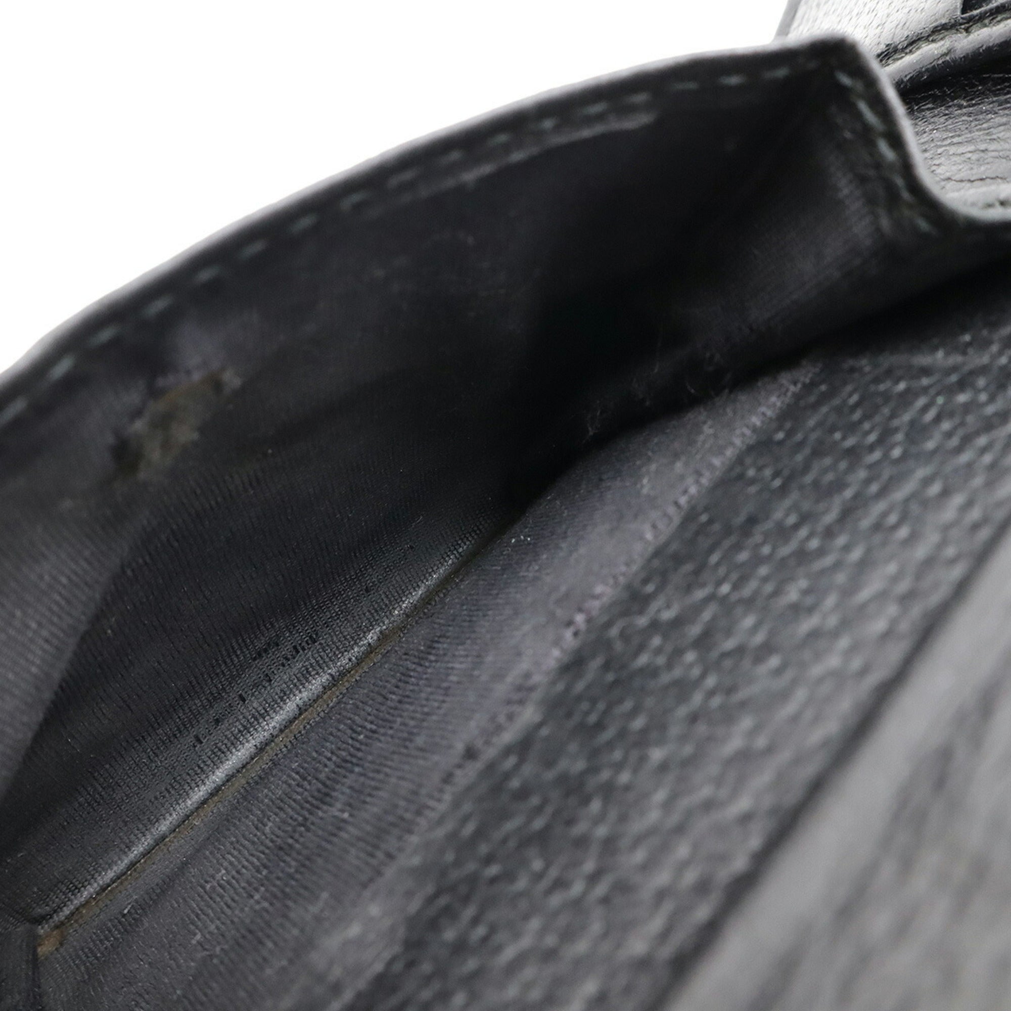 Gucci Black Leather Wallet (Bi-Fold) (Pre-Owned)