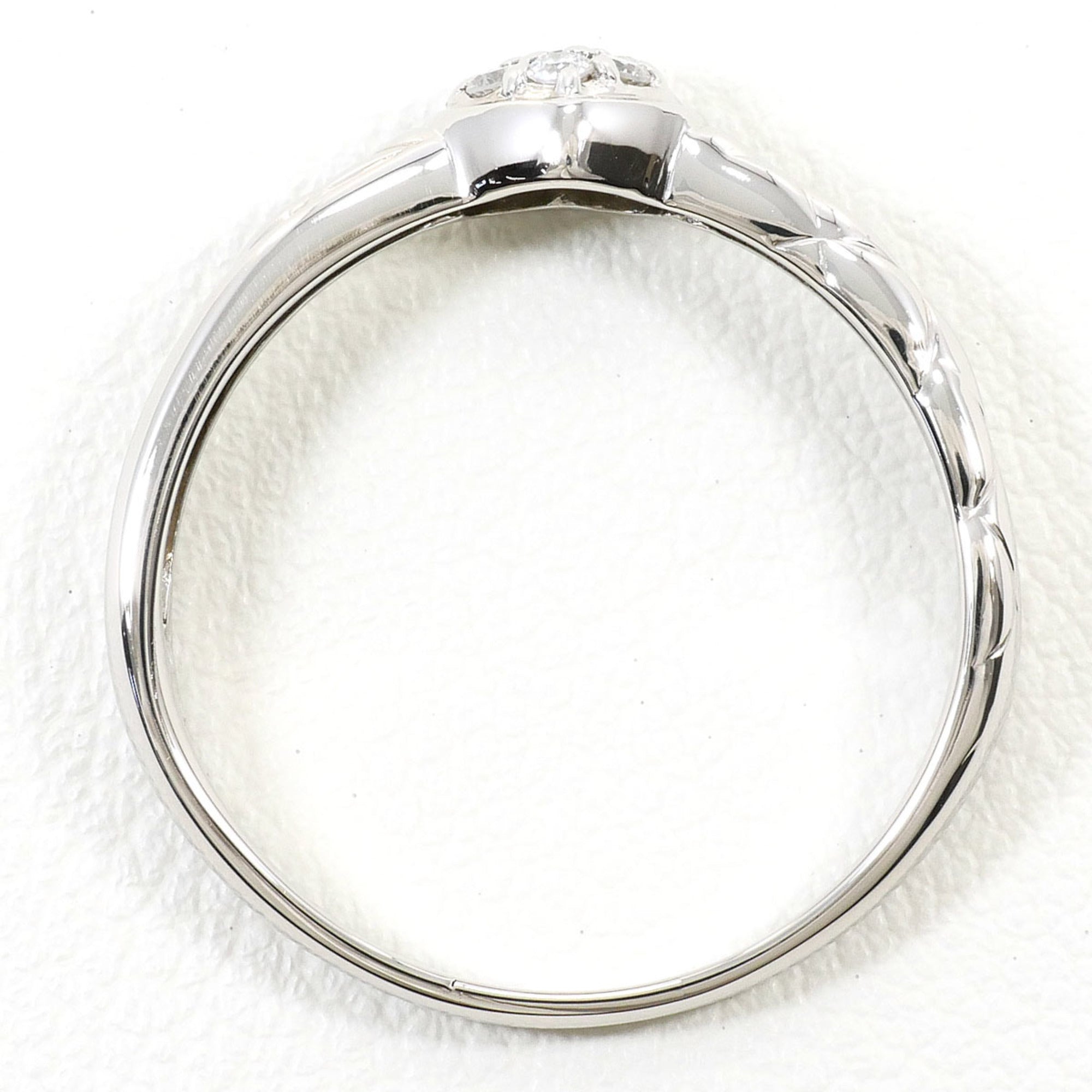 Unbranded Blue Platinum Platinum 900 Band Ring (Pre-Owned)