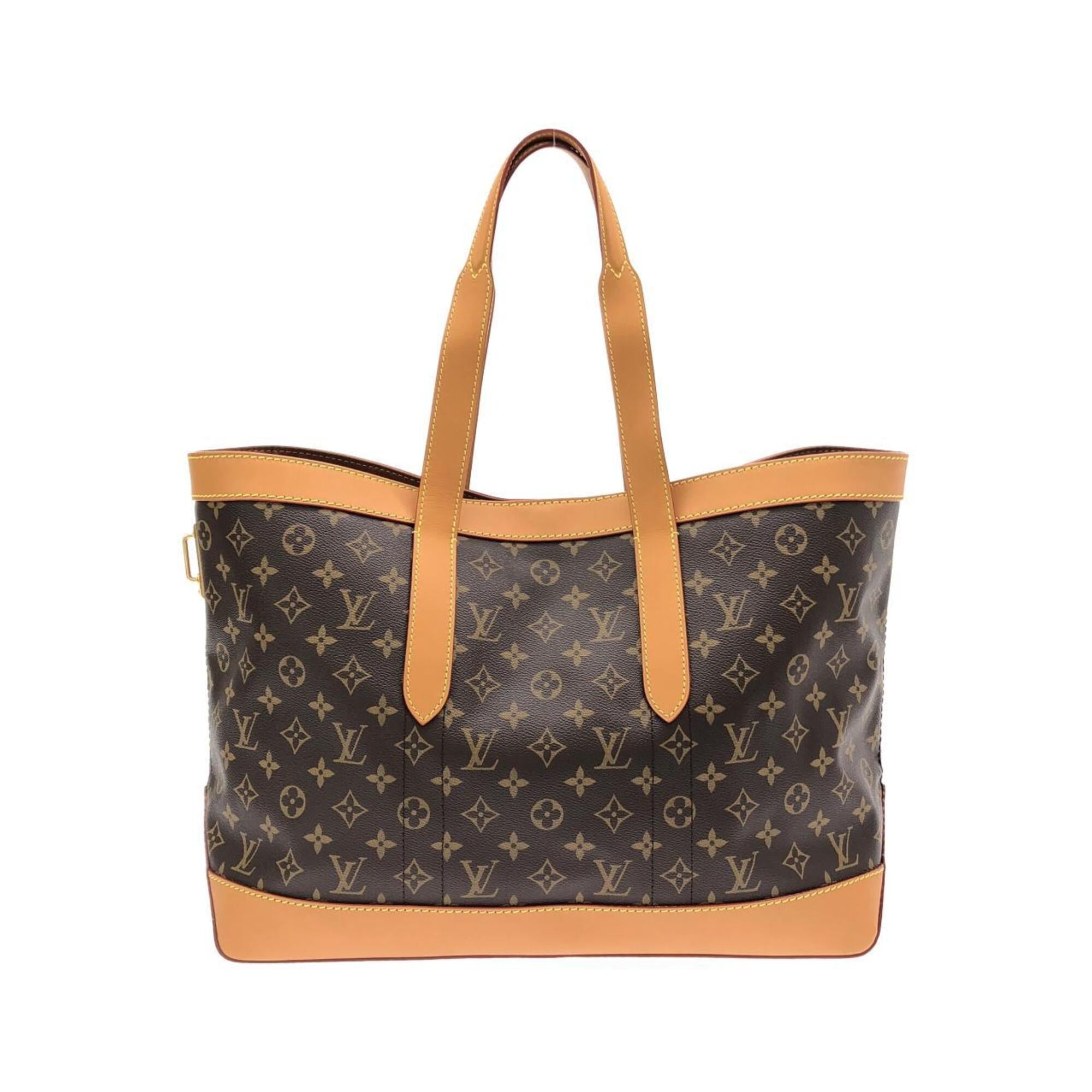 Louis Vuitton Marron Coated Canvas Handbag (Pre-Owned)