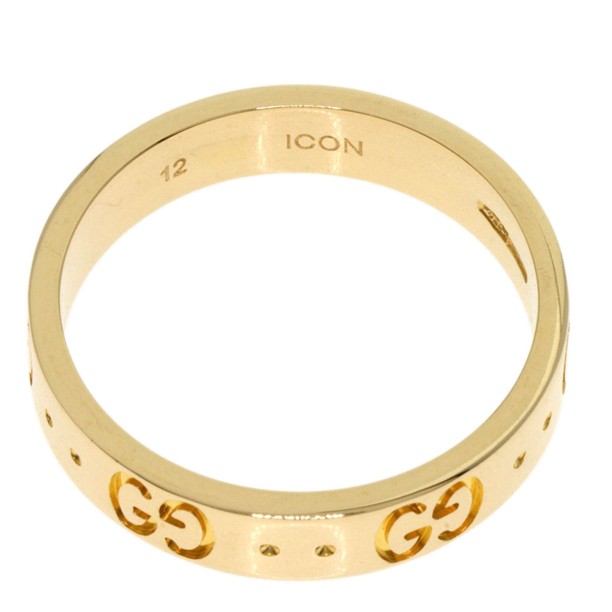 Gucci Yellow Gold (18K) Band Ring (Pre-Owned)
