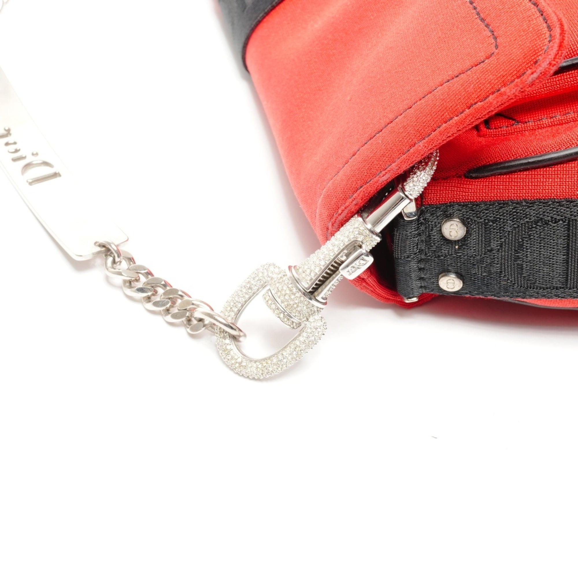 Christian Dior Red Color Shoulder Bag (Pre-Owned)