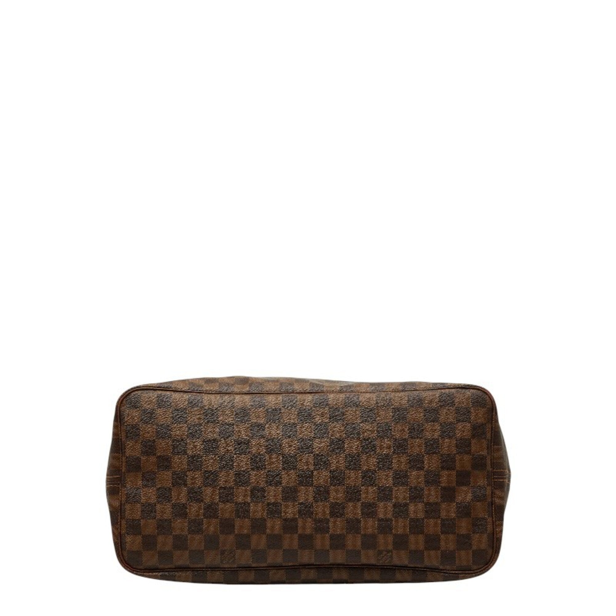 Louis Vuitton Brown Pvc Leather Shoulder Bag Tote Bag (Pre-Owned)