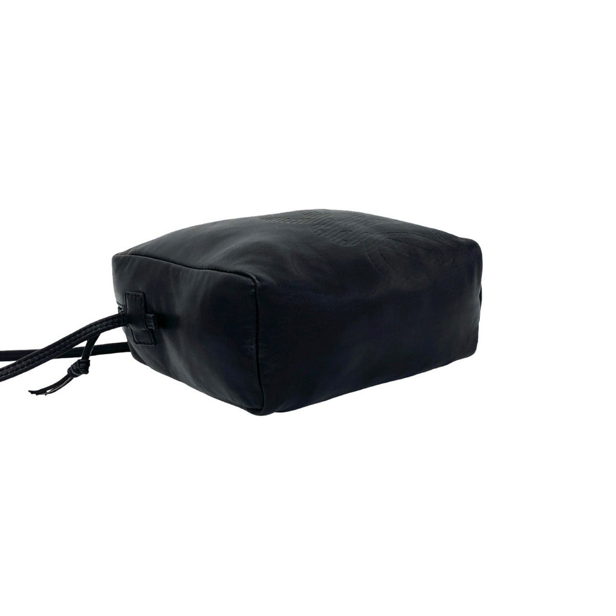 Loewe Black Leather Pochette Shoulder Bag (Pre-Owned)