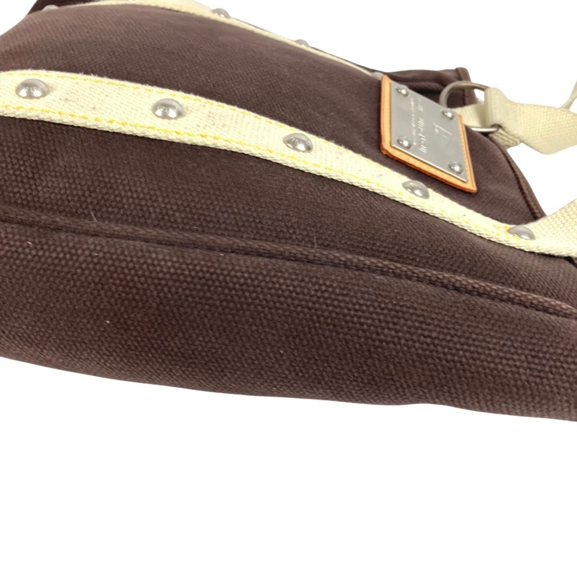 Louis Vuitton Brown Canvas Handbag Shoulder Bag Tote Bag (Pre-Owned)
