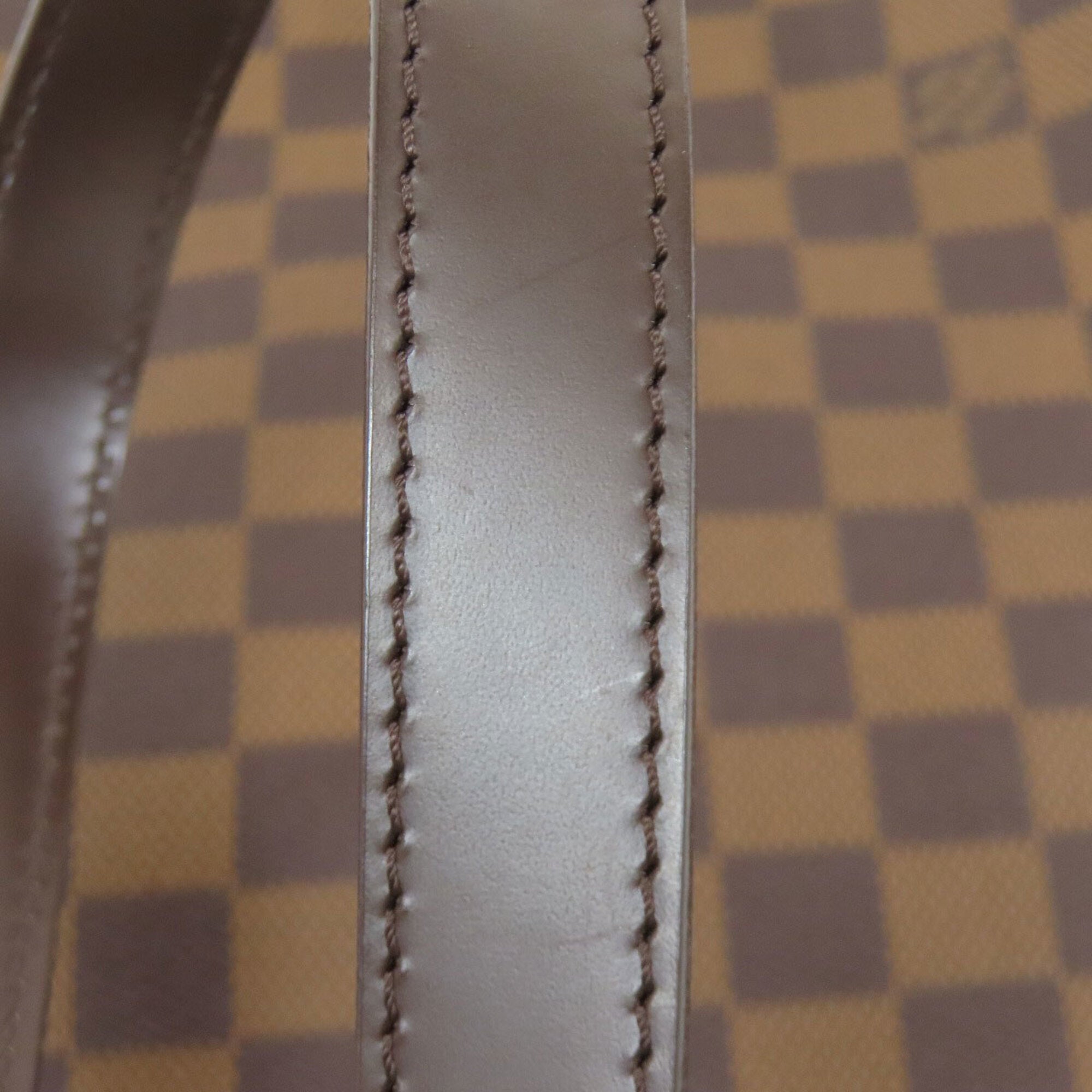 Louis Vuitton Damier Damier Canvas Ebene Damier Canvas Shoulder Bag (Pre-Owned)