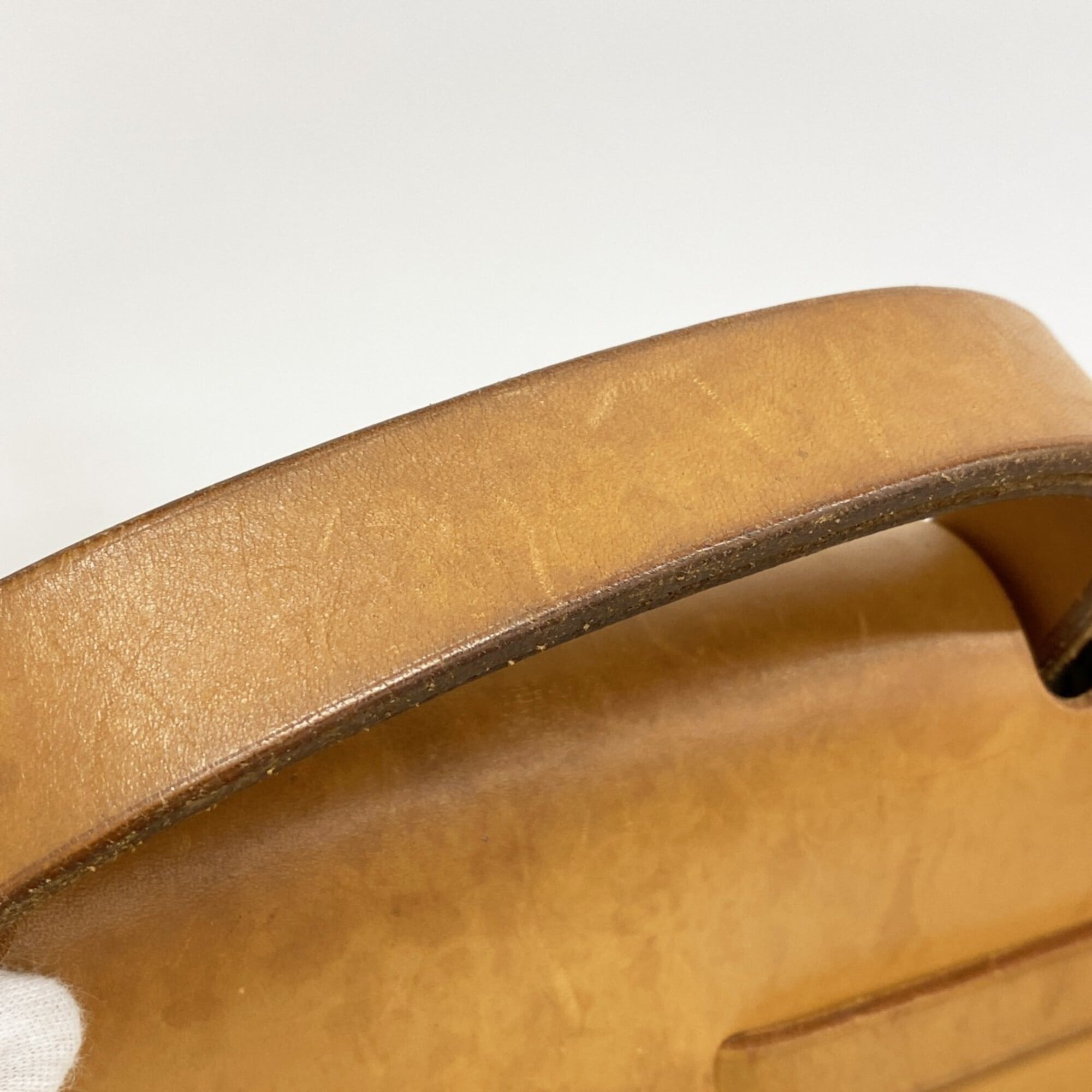 Hermes Natural Handbag (Pre-Owned)