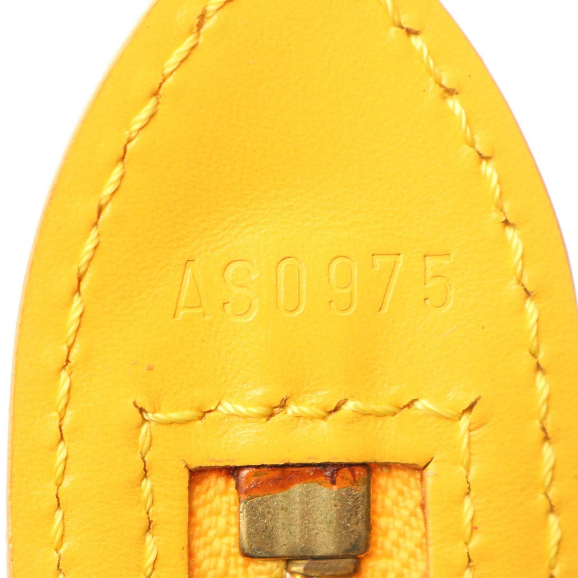 Louis Vuitton Yellow Epi Leather Handbag Shoulder Bag (Pre-Owned)