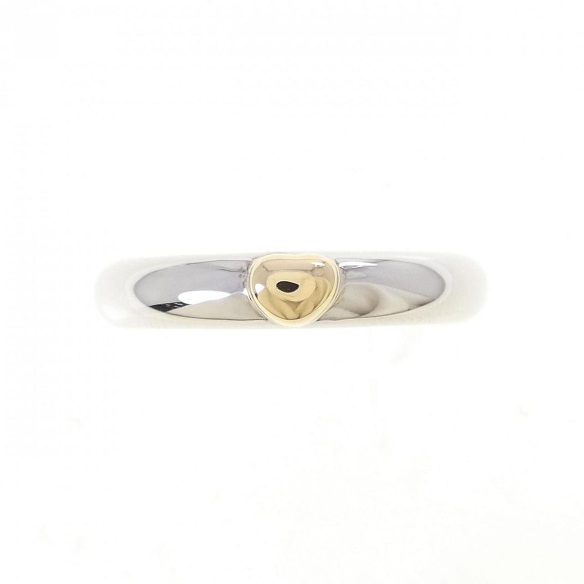 Tiffany Yellow Gold (18K) White Gold (18K) Band Ring (Pre-Owned)