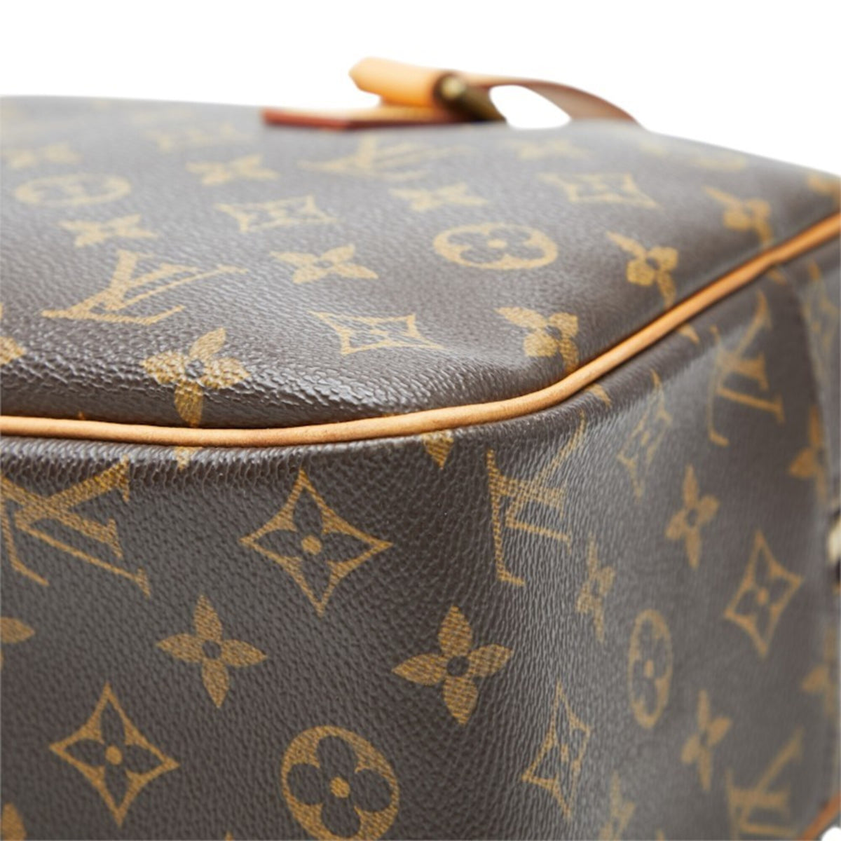 Louis Vuitton Monogram Brown Pvc Leather Handbag Shoulder Bag (Pre-Owned)