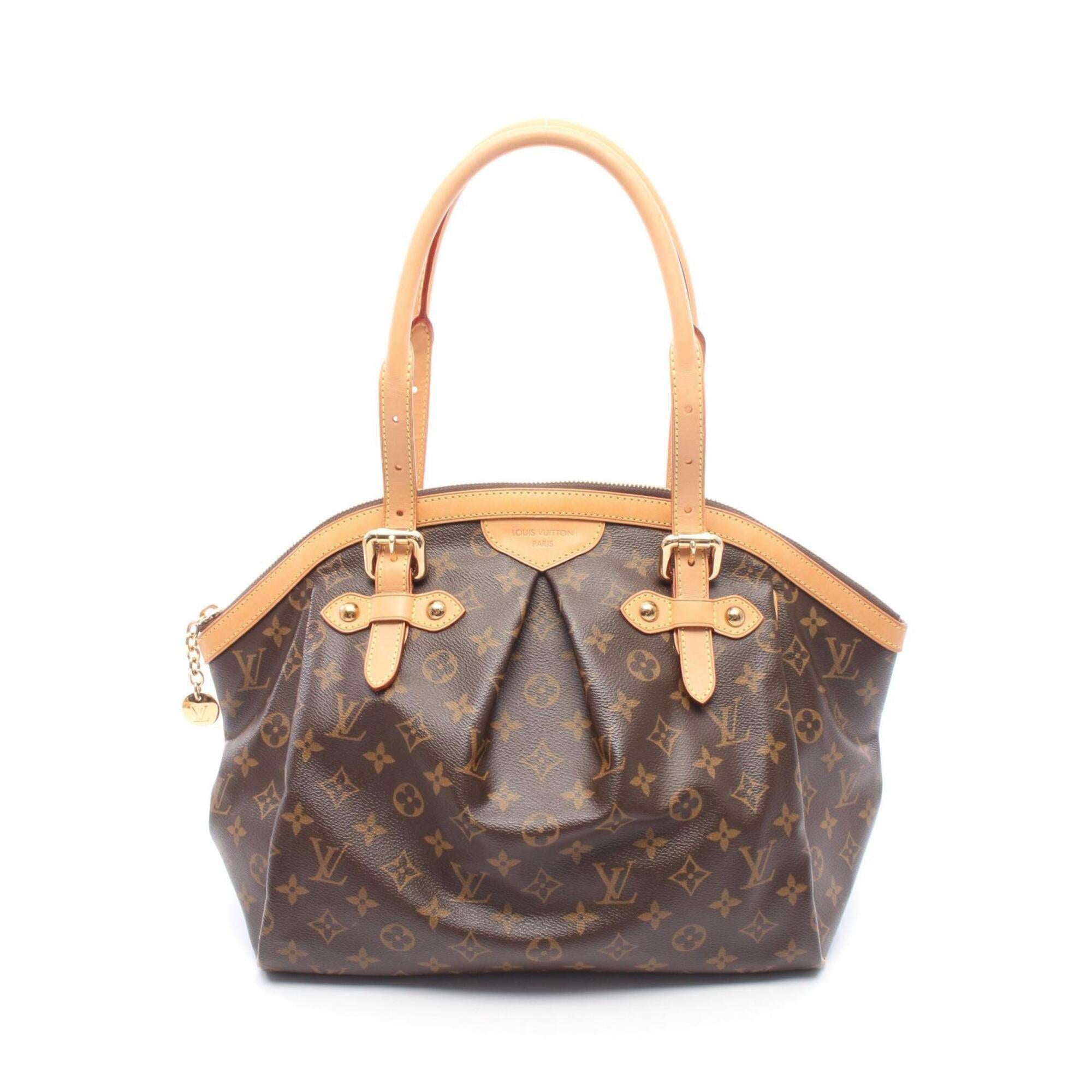 Louis Vuitton Brown Coated Canvas Leather Handbag (Pre-Owned)
