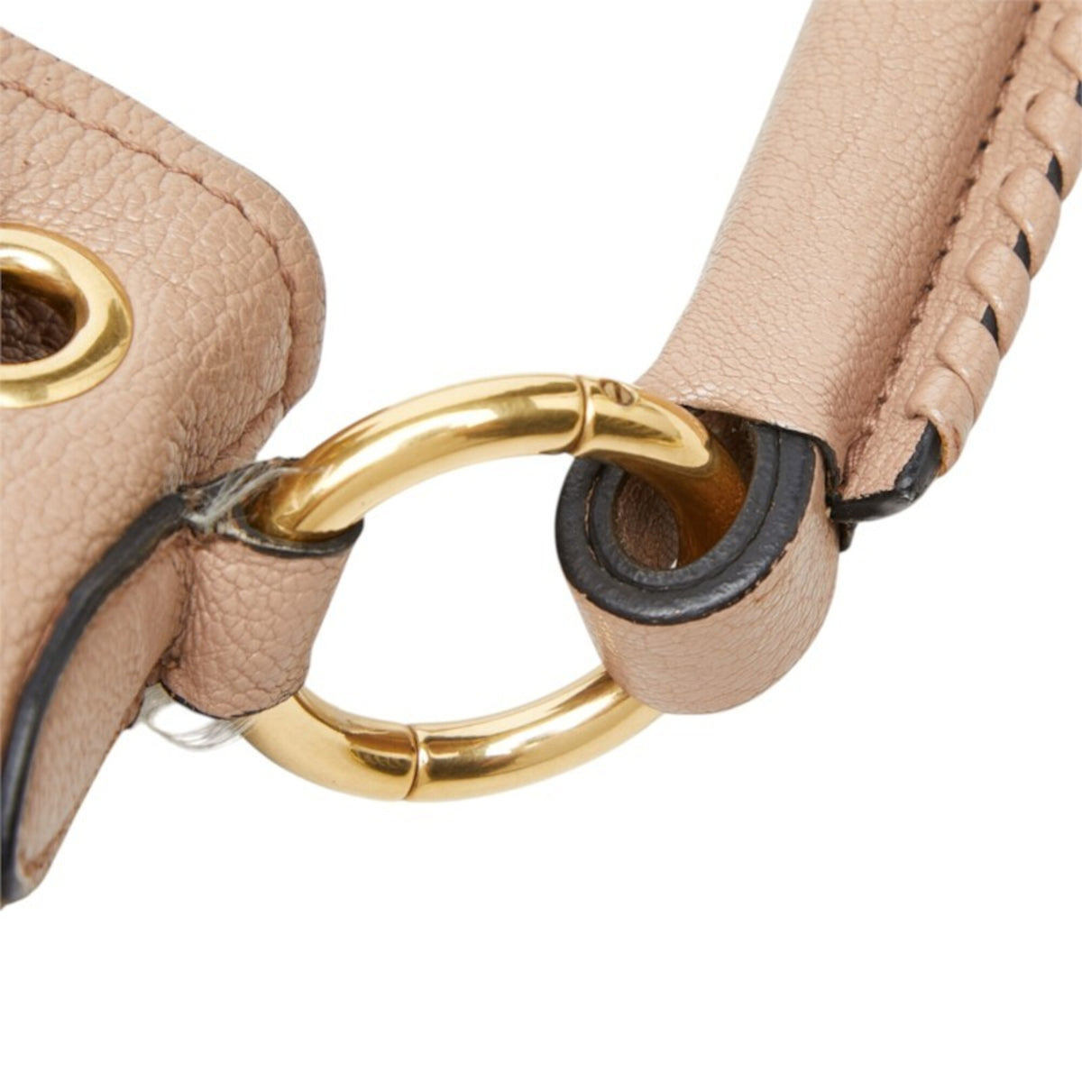 Miu Miu Pink Beige Leather Handbag (Pre-Owned)