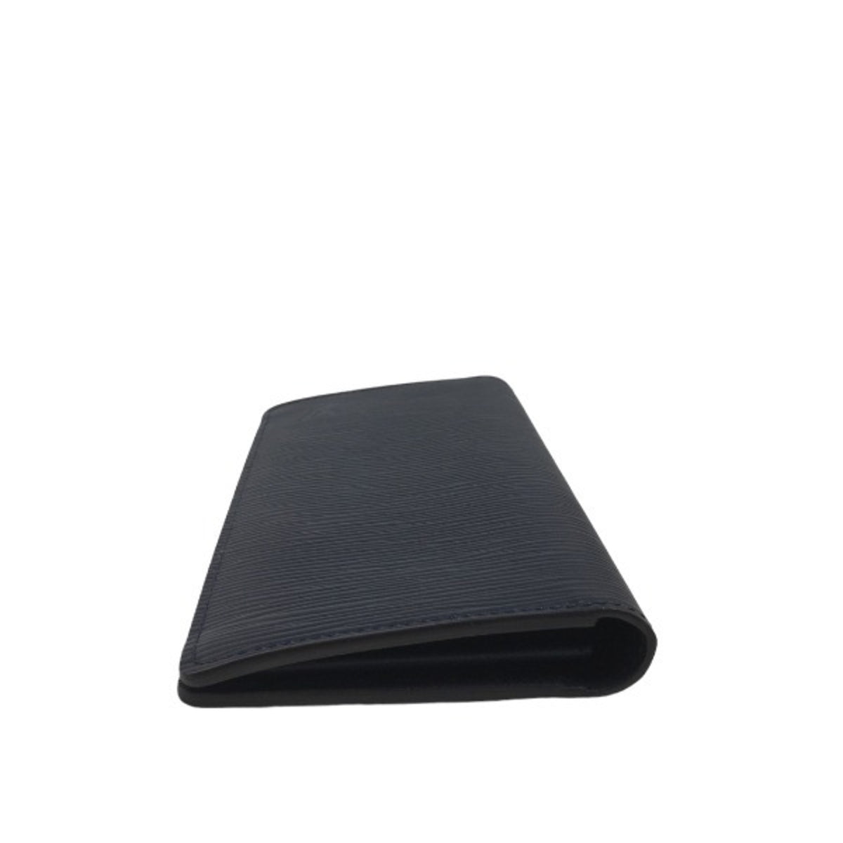 Louis Vuitton Navy Blue Epi Leather Long Wallet (Bi-Fold) (Pre-Owned)