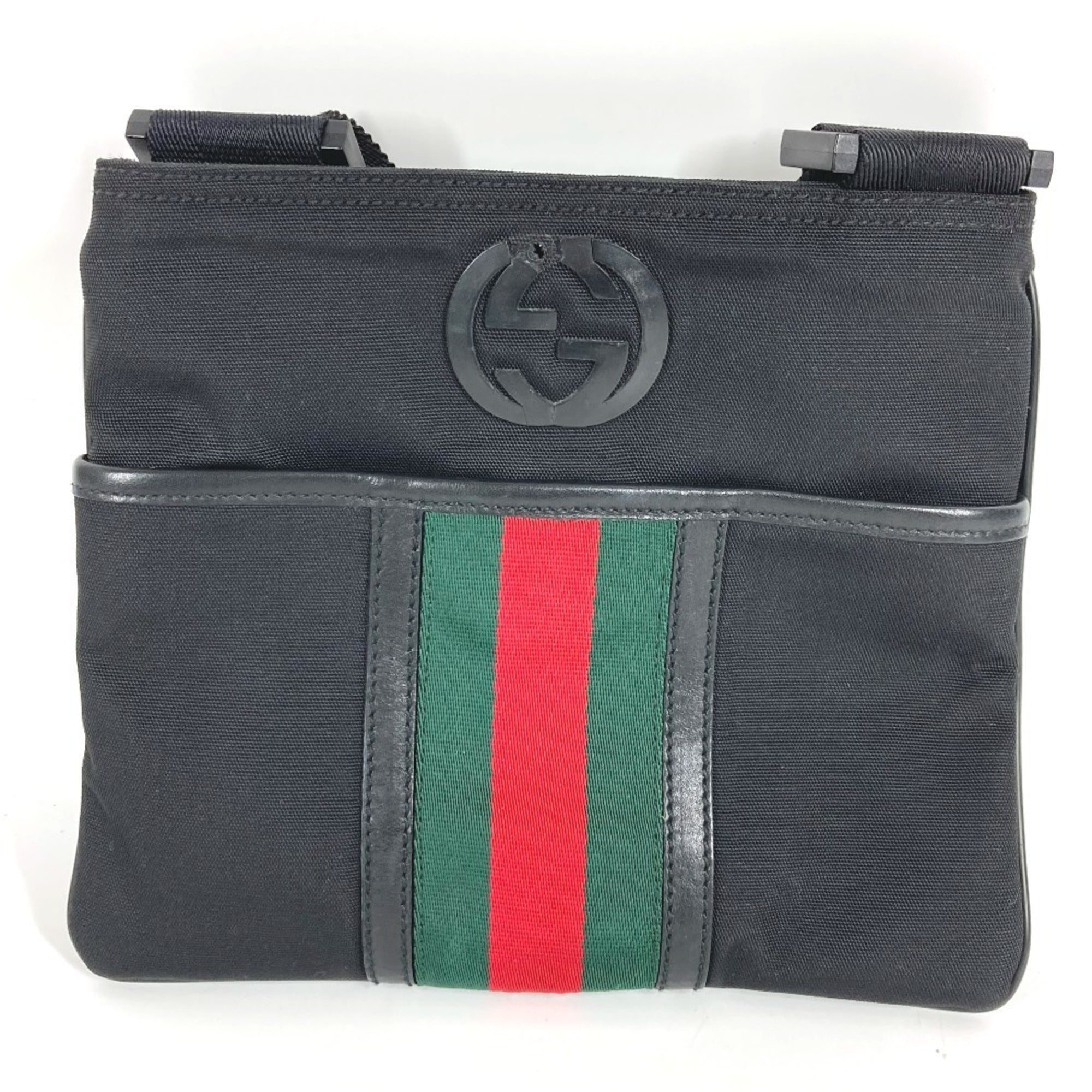 Gucci Black Pochette Shoulder Bag (Pre-Owned)