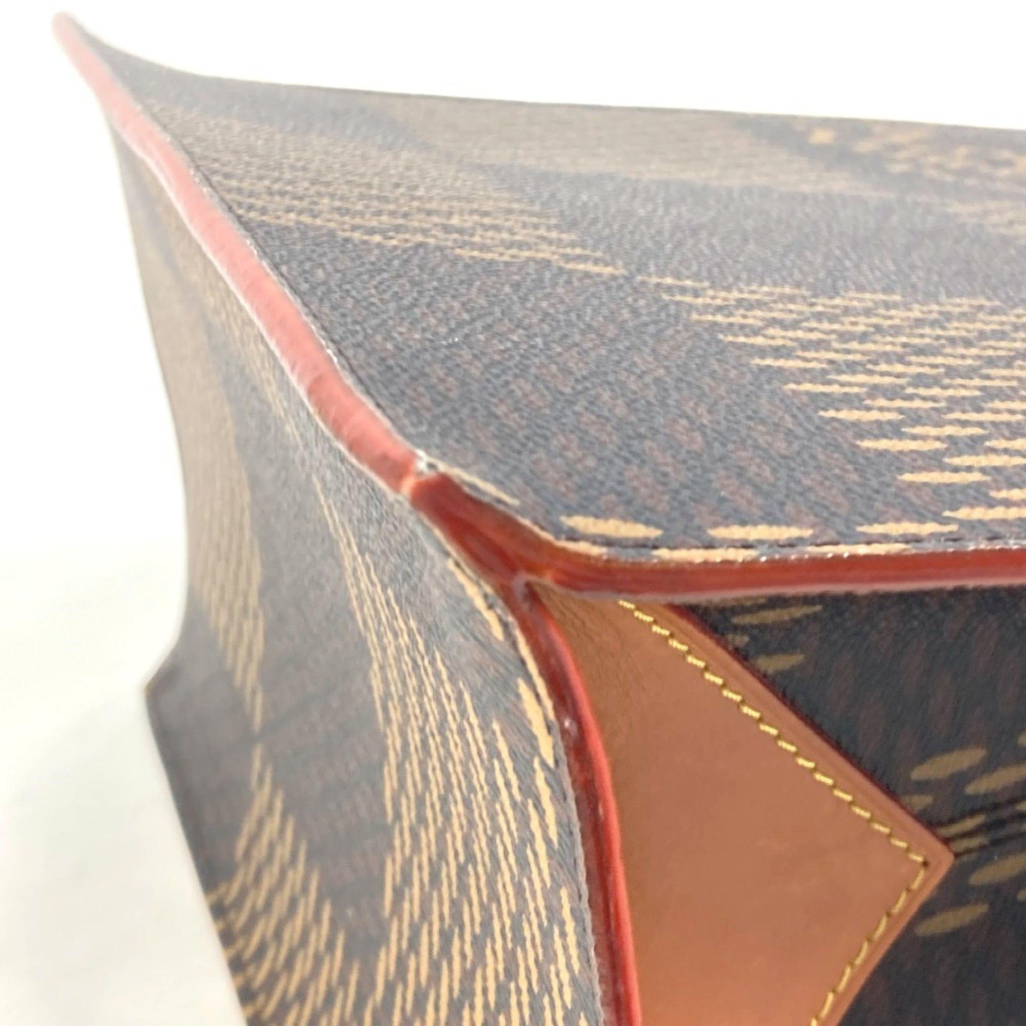 Louis Vuitton Brown Damier Canvas Damier Canvas Shoulder Bag Tote Bag (Pre-Owned)