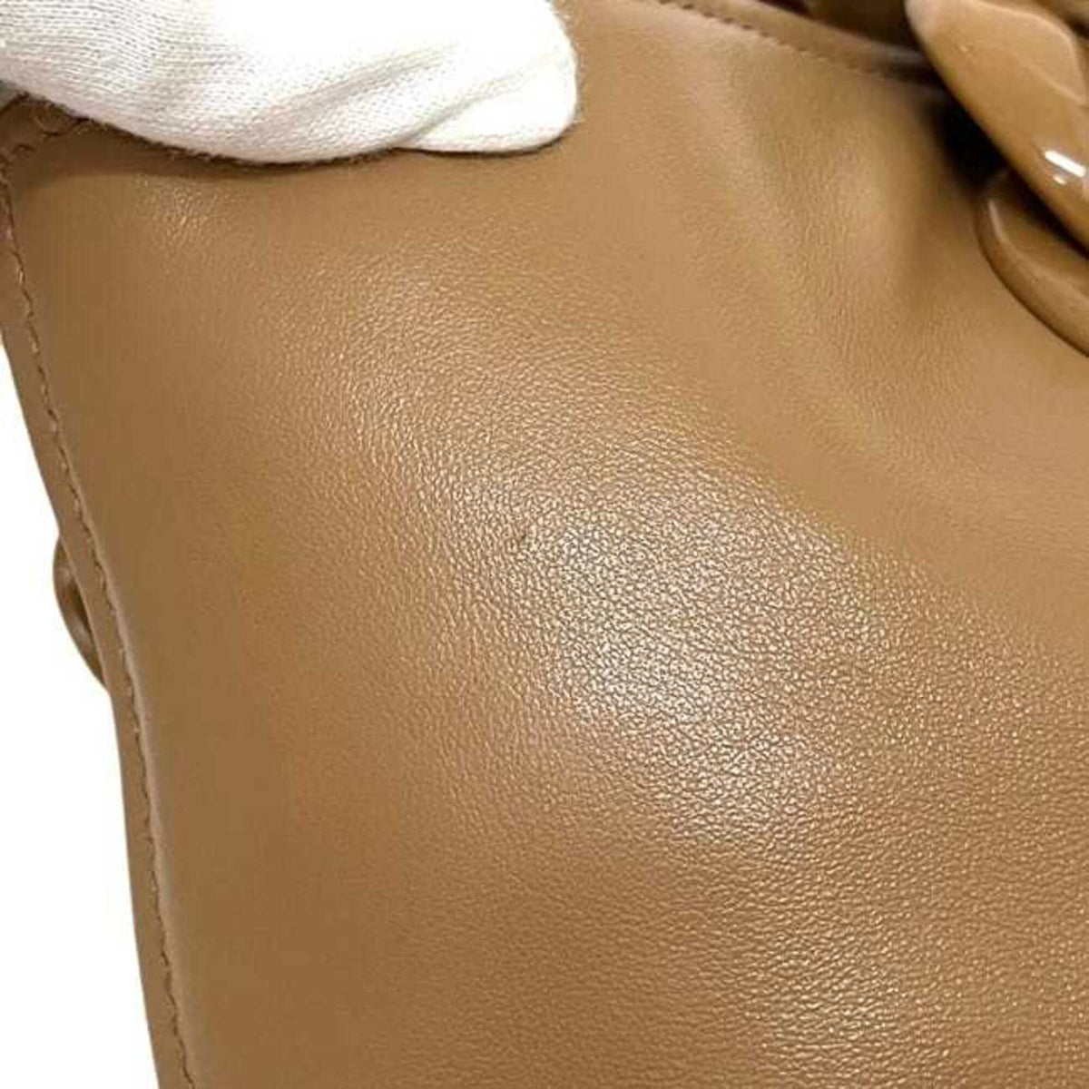 Miu Miu Brown Leather Tote Bag (Pre-Owned)