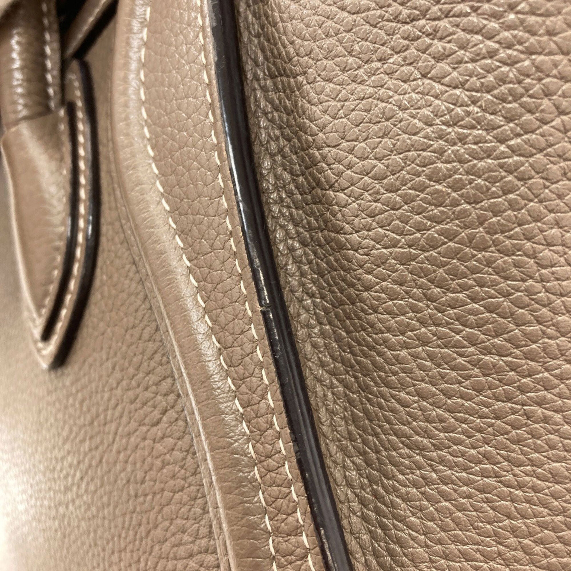Celine Grayish Leather Handbag (Pre-Owned)