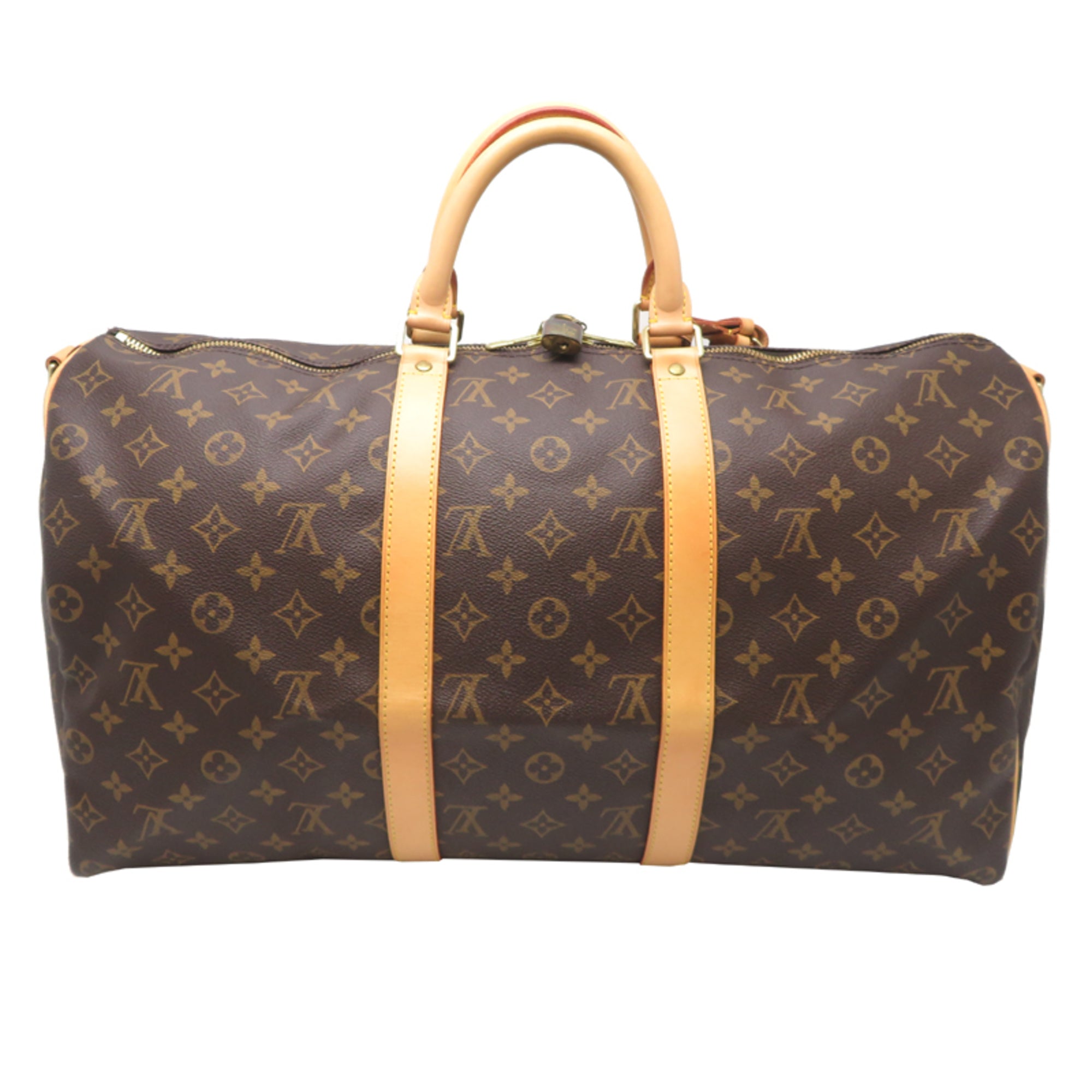 Louis Vuitton Brown Monogram Boston Bag (Pre-Owned)