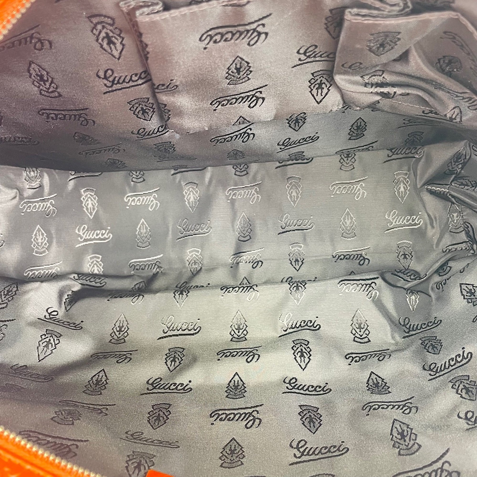 Gucci Orange Tote Bag (Pre-Owned)