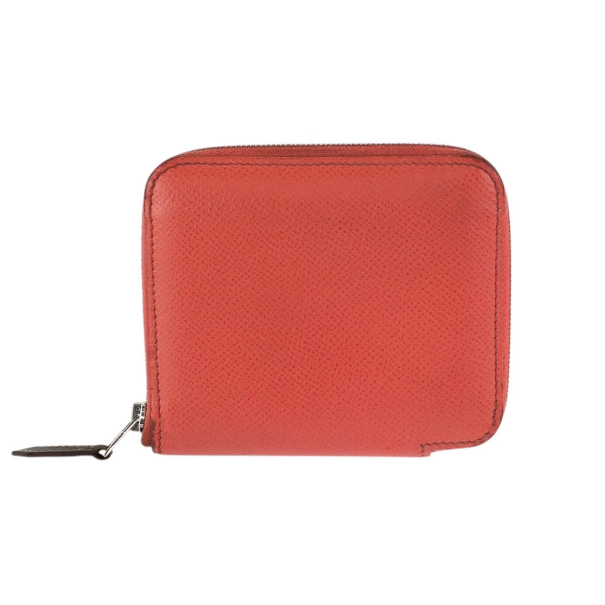 Hermes Orange Rose Jaipur Epsom Leather Coin Purse/Coin Case (Pre-Owned)