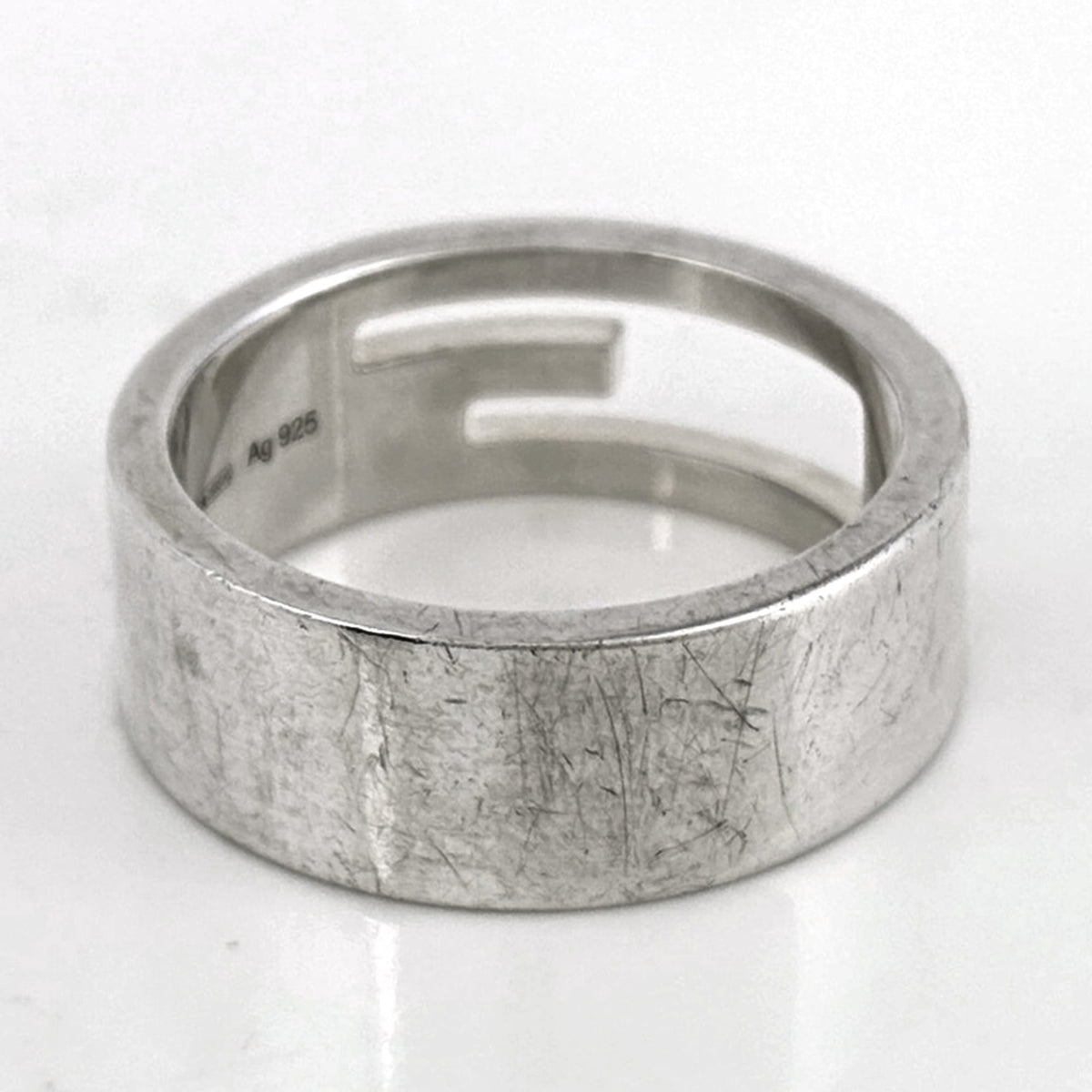 Gucci Silver Silver 925 Band Ring (Pre-Owned)