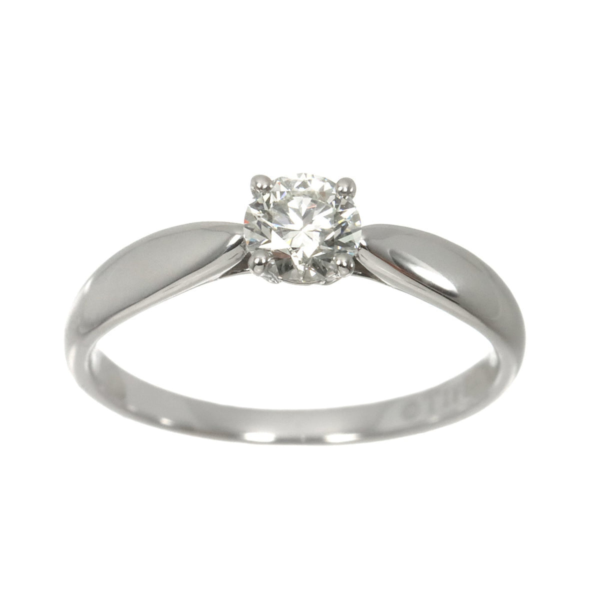Tiffany Platinum 950 Band Ring (Pre-Owned)