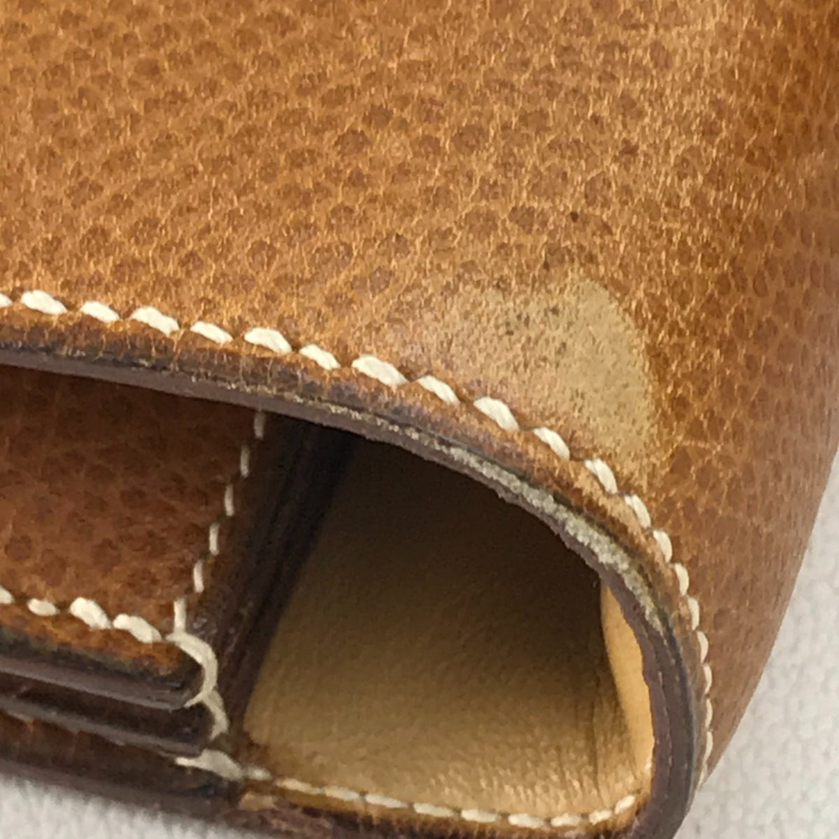 Hermes Brown Leather Handbag (Pre-Owned)