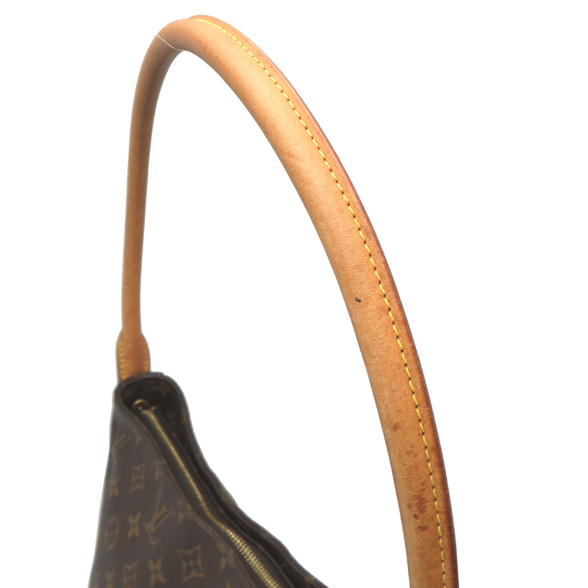 Louis Vuitton Brown Monogram Shoulder Bag (Pre-Owned)