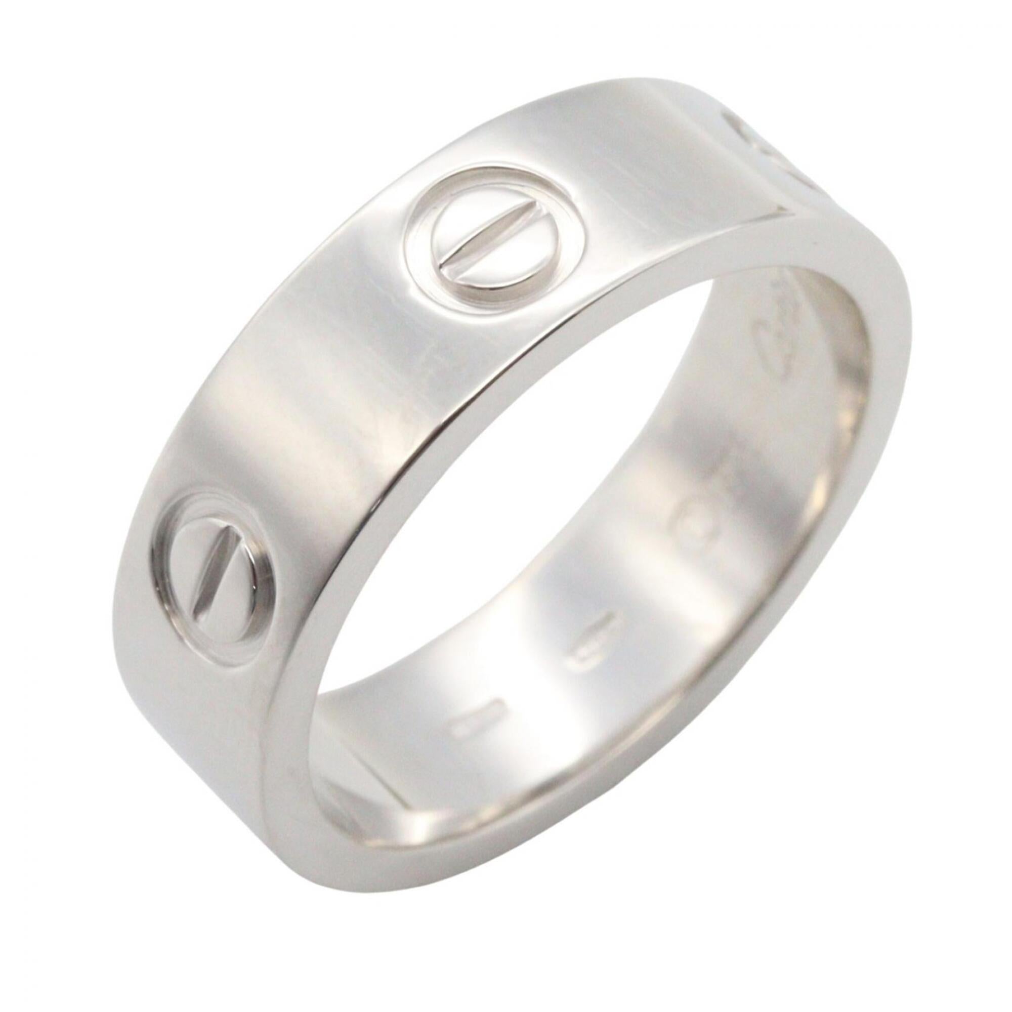 Cartier White Gold White Gold (18K) Band Ring (Pre-Owned)