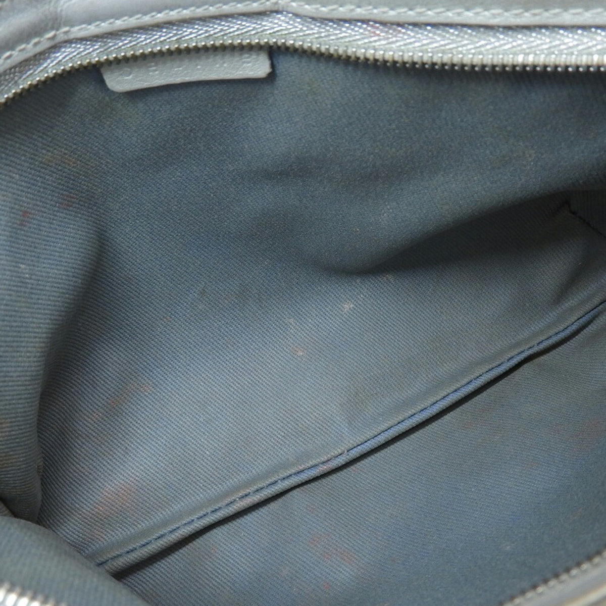 Celine Light Blue Canvas Shoulder Bag (Pre-Owned)