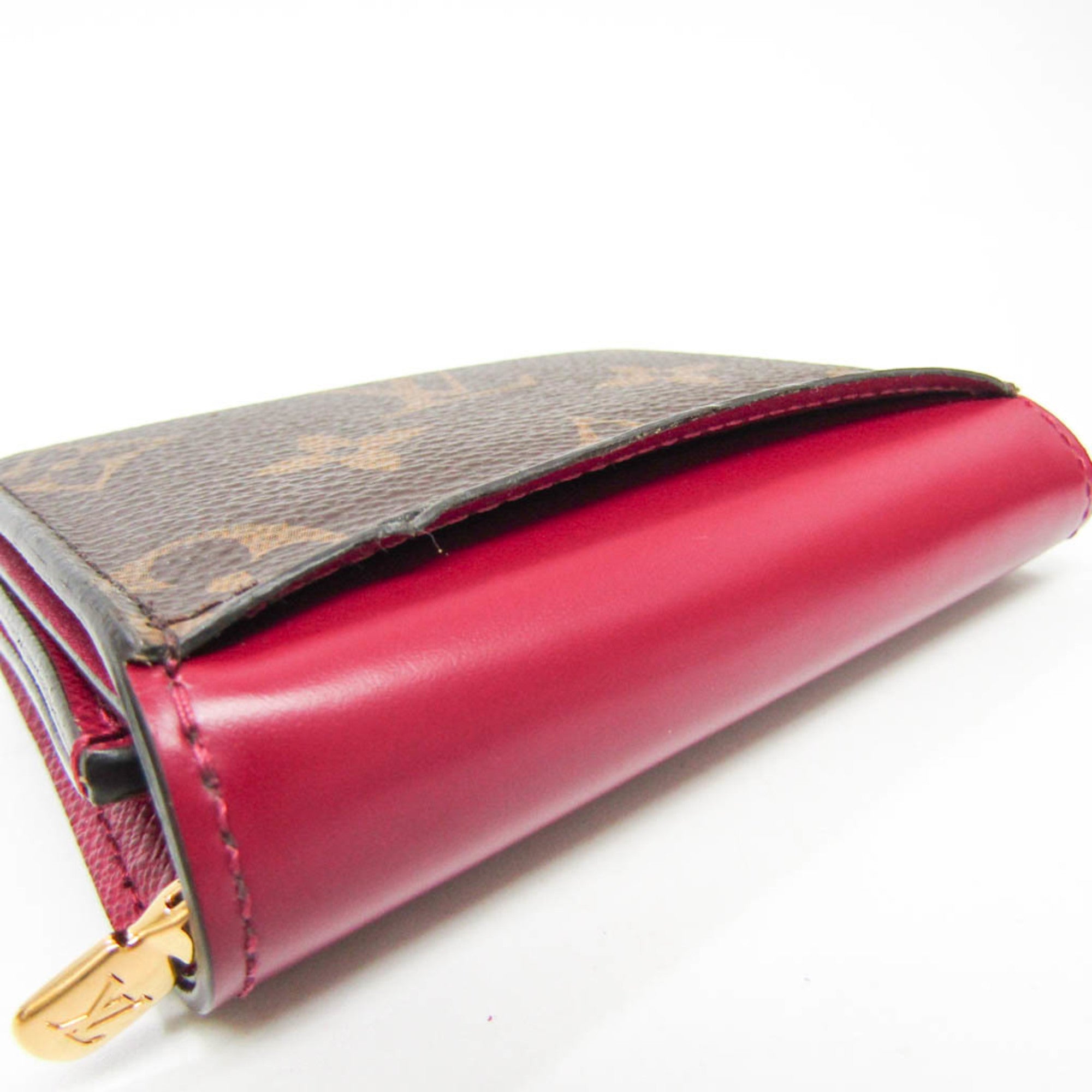 Louis Vuitton Monogram Fuchsia Monogram Monogram Wallet (Tri-Fold) (Pre-Owned)