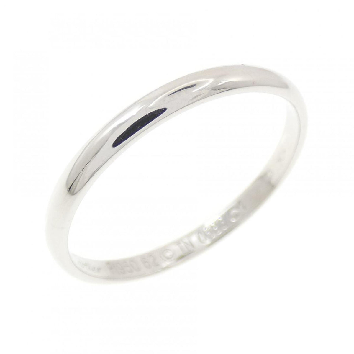 Cartier Platinum 950 Band Ring (Pre-Owned)