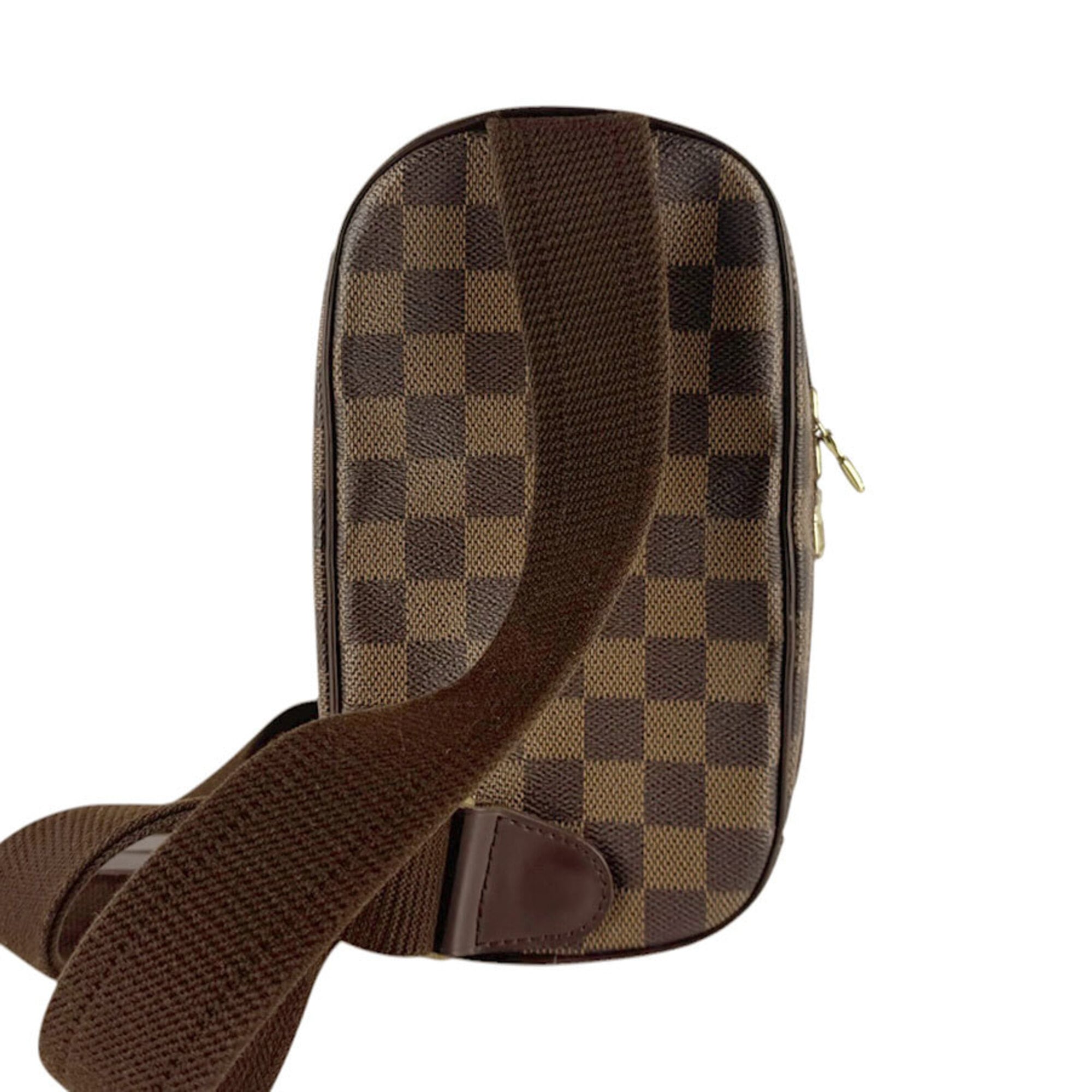 Louis Vuitton Brown Damier Canvas Damier Canvas Pochette Sling Bag (Pre-Owned)