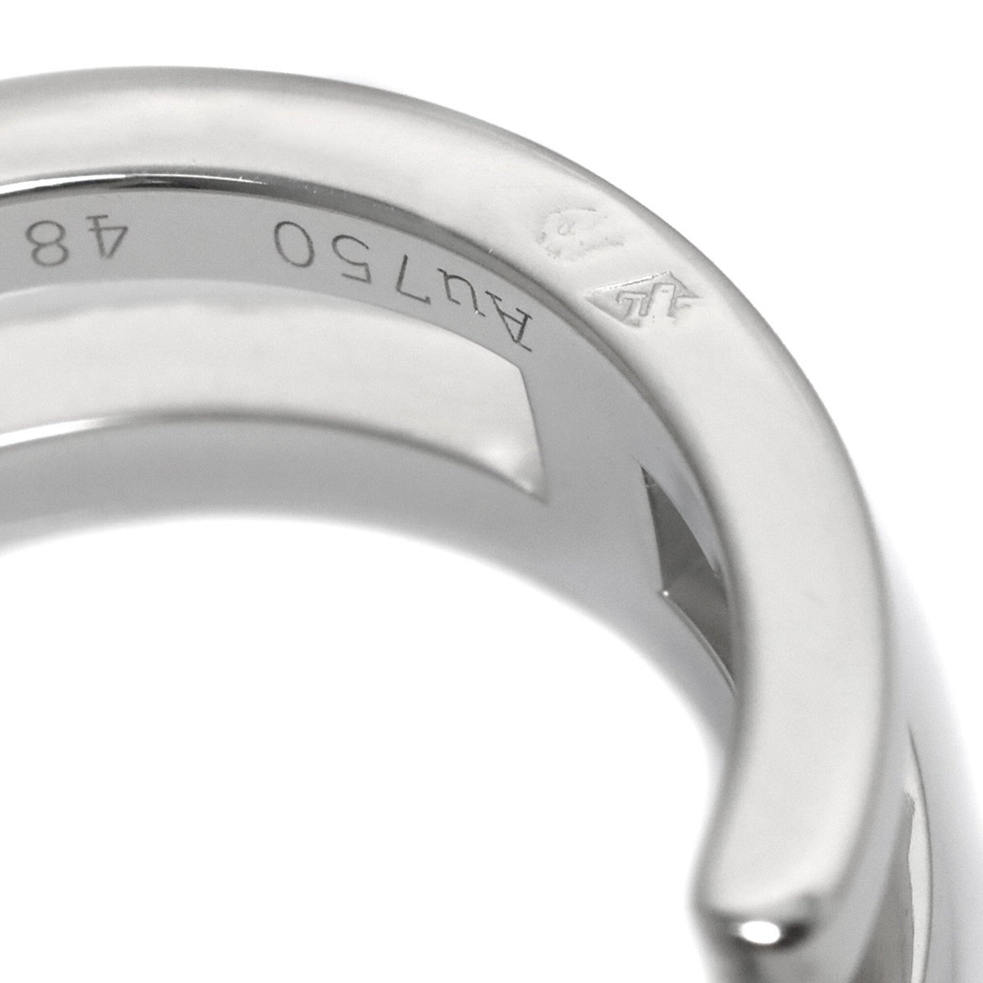 Hermes White Gold (18K) Band Ring (Pre-Owned)