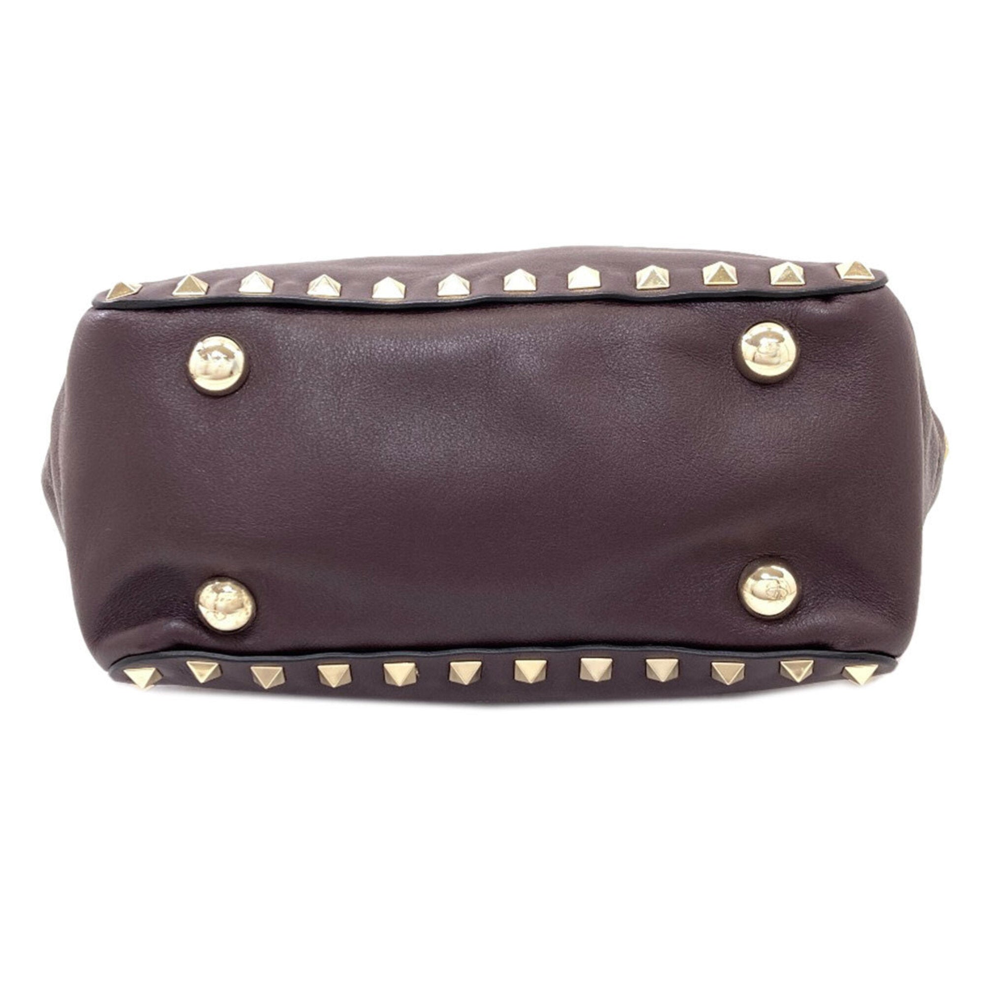 Valentino Dark Brown Leather Handbag (Pre-Owned)