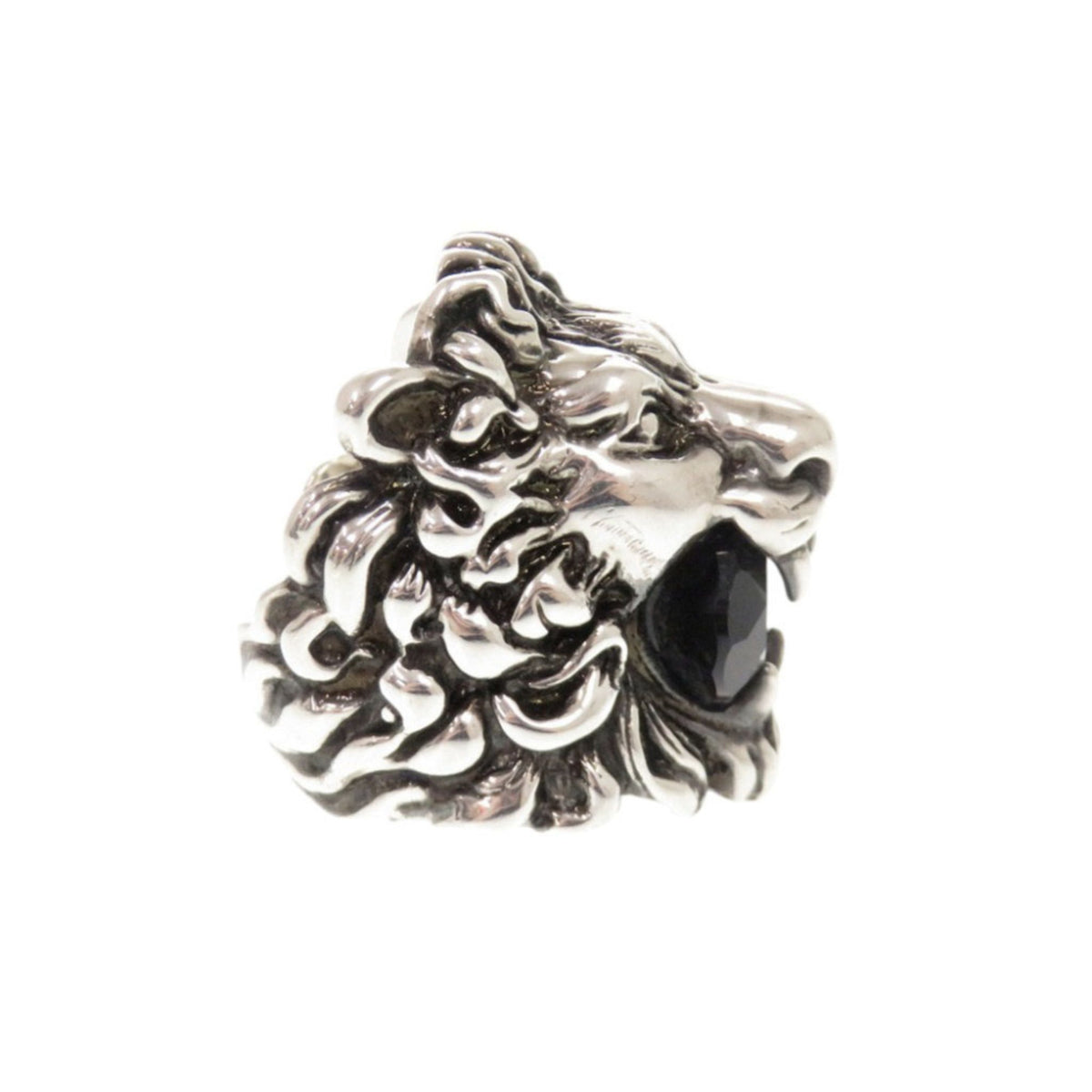 Gucci Silver Metal Band Ring (Pre-Owned)