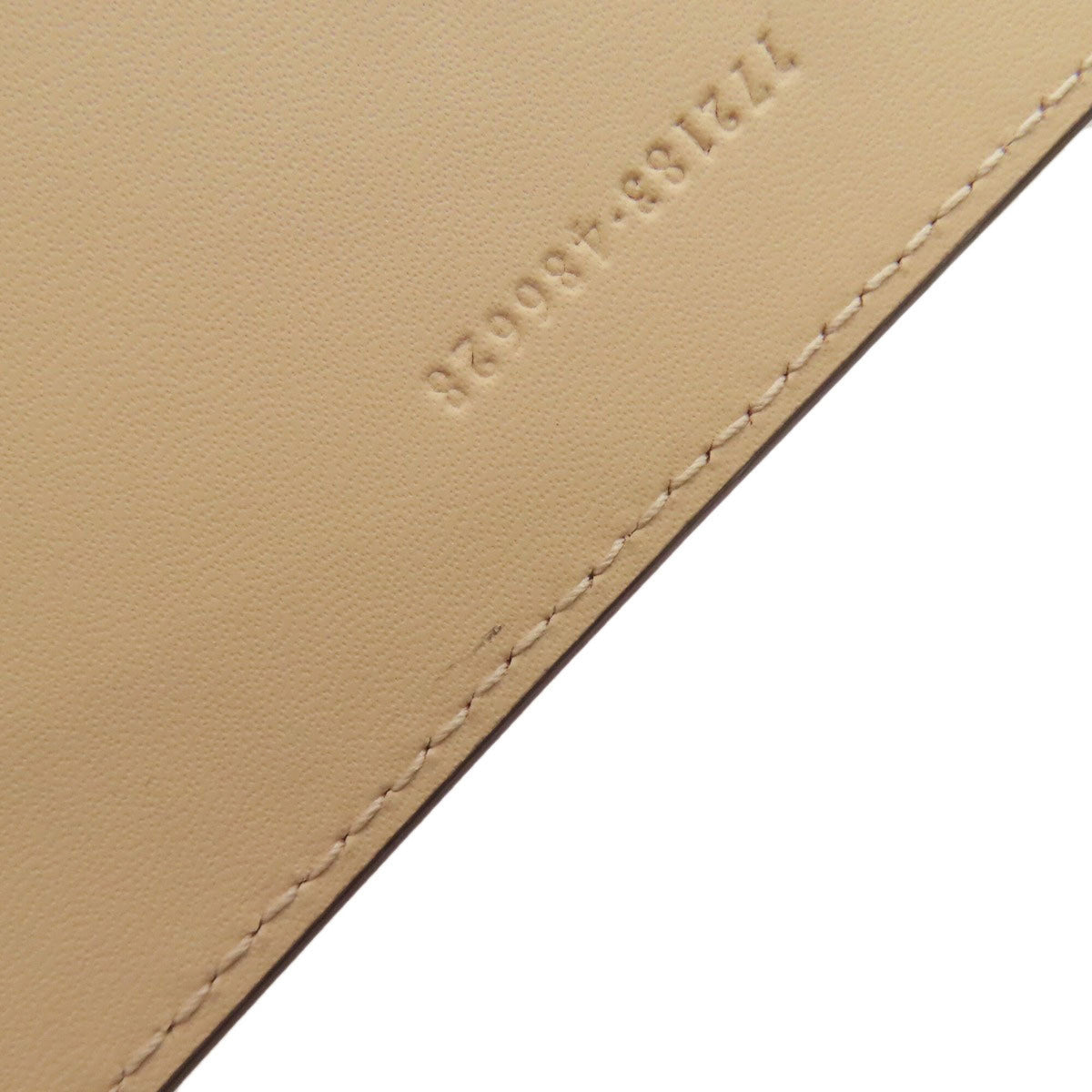 Gucci Beige Canvas Handbag Pouch (Pre-Owned)