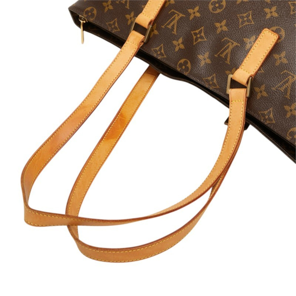 Louis Vuitton Monogram Brown Pvc Leather Shoulder Bag Tote Bag (Pre-Owned)