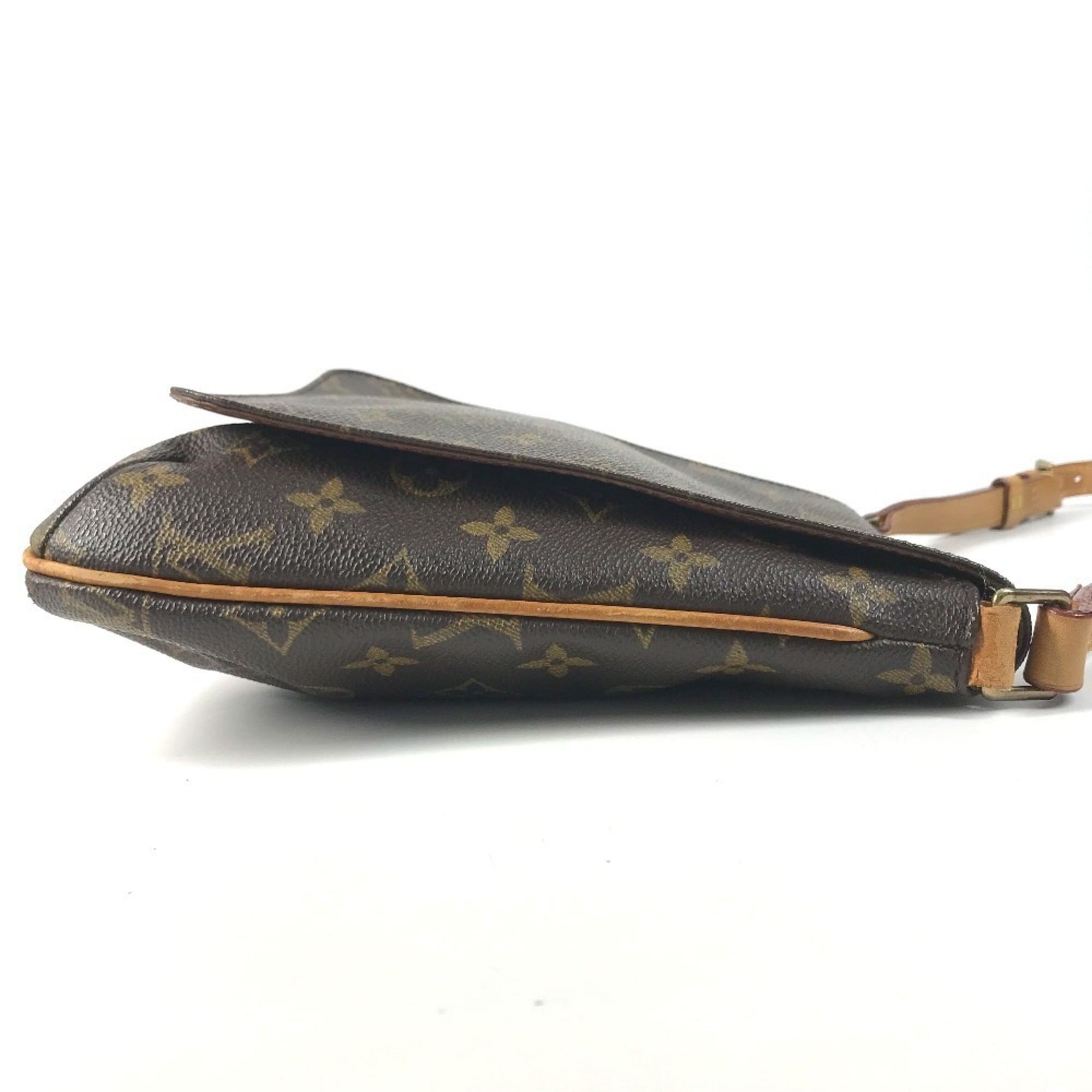 Louis Vuitton Brown Galle Monogram Pochette Shoulder Bag (Pre-Owned)