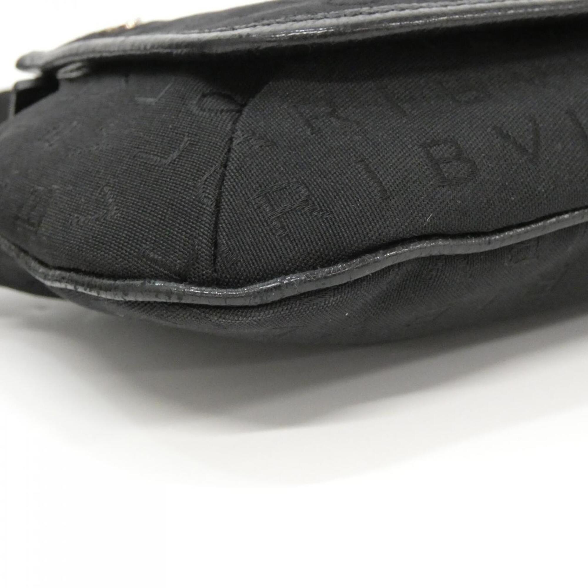 Unspecified Black Canvas Fanny Pack (Pre-Owned)