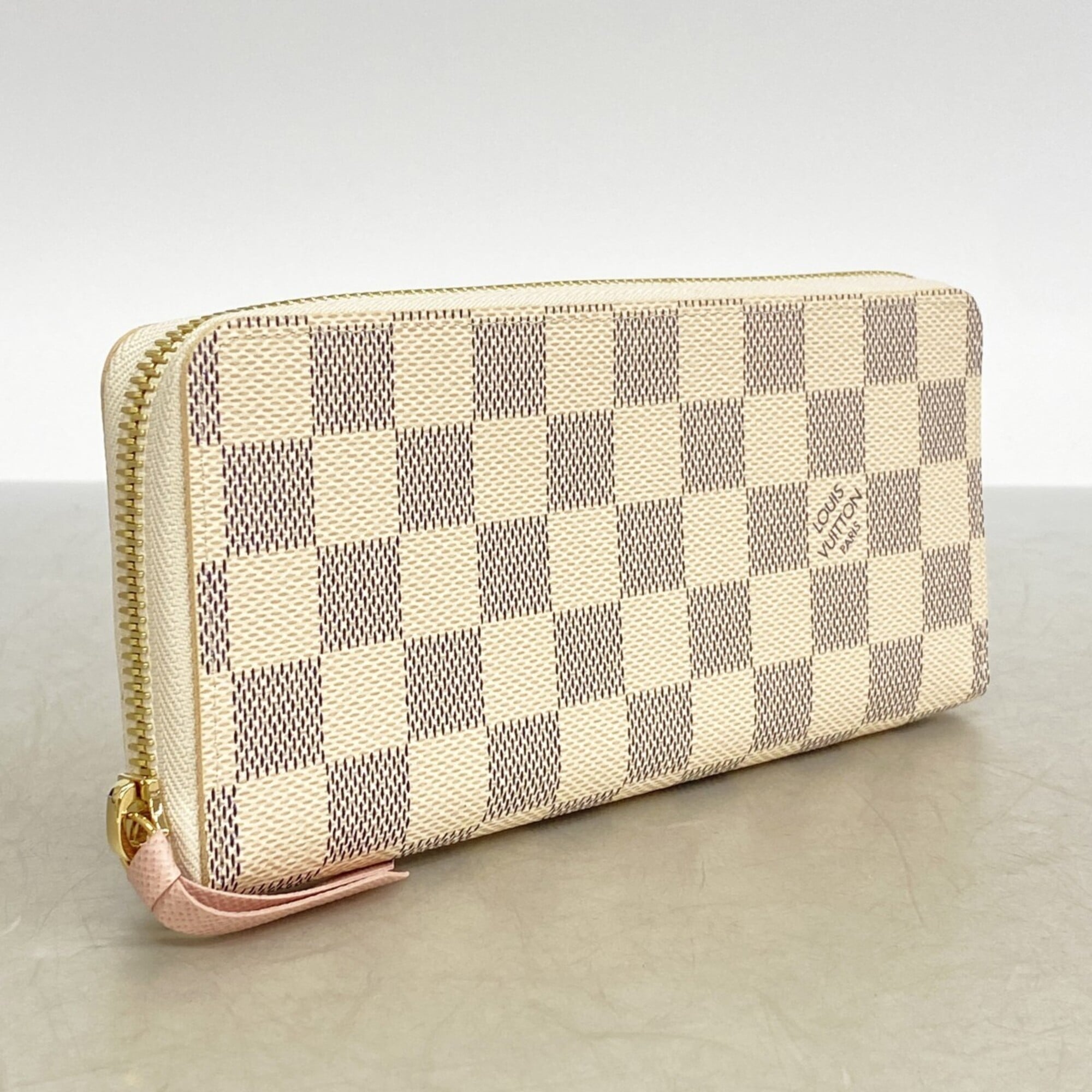 Louis Vuitton Rose Ballerine White Long Wallet (Bi-Fold) (Pre-Owned)