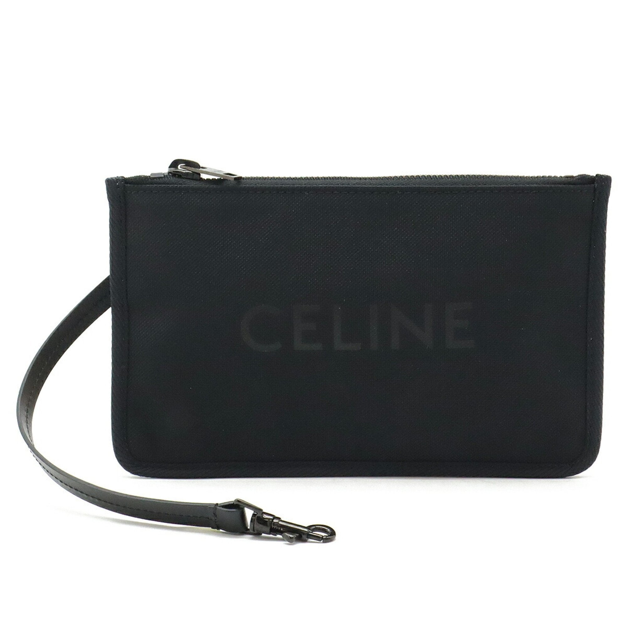 Celine Black Nylon Canvas Tote Bag (Pre-Owned)