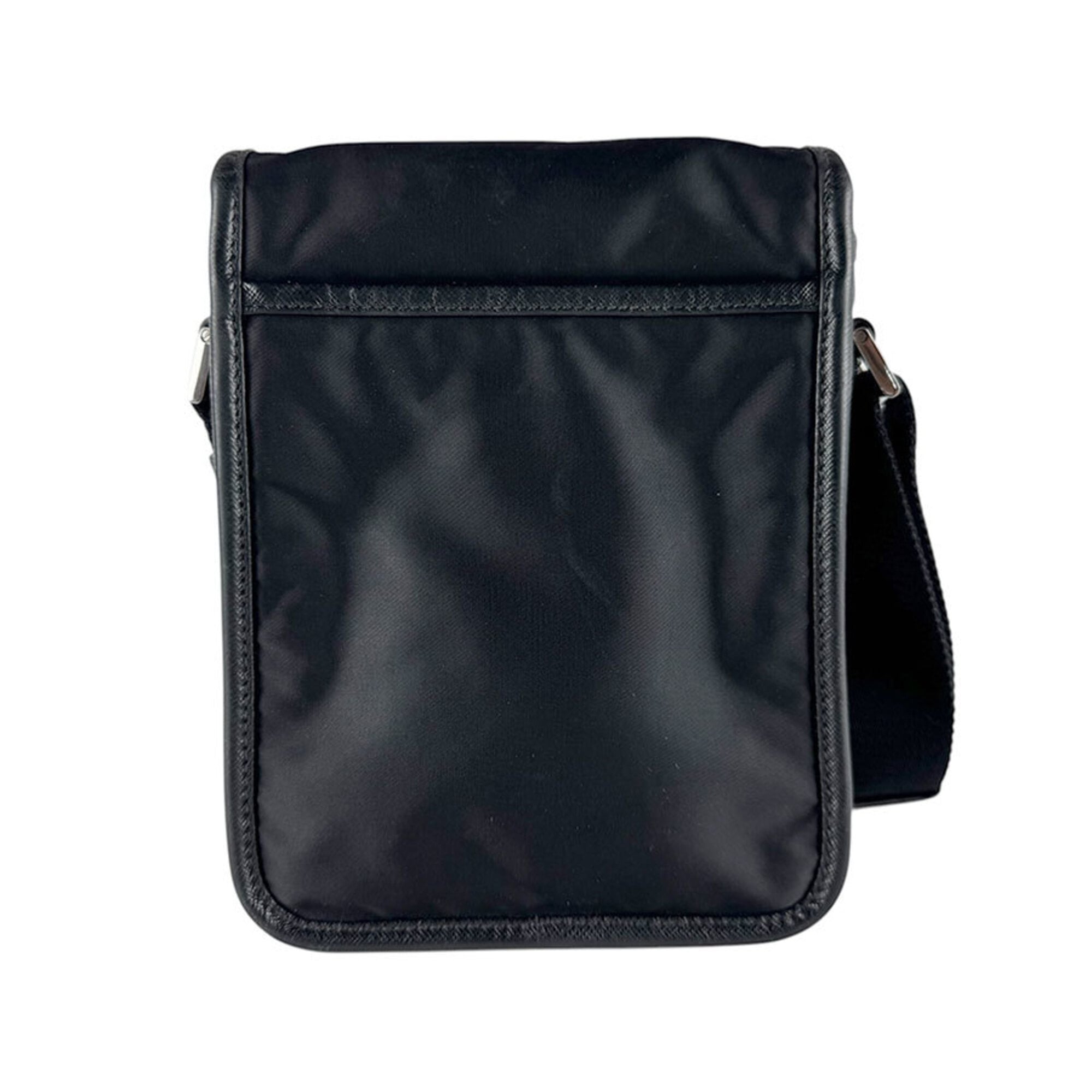 Prada Black Nylon Shoulder Bag (Pre-Owned)