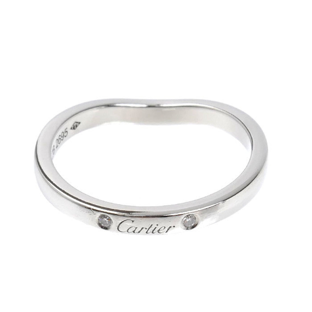 Cartier Platinum 950 Band Ring (Pre-Owned)