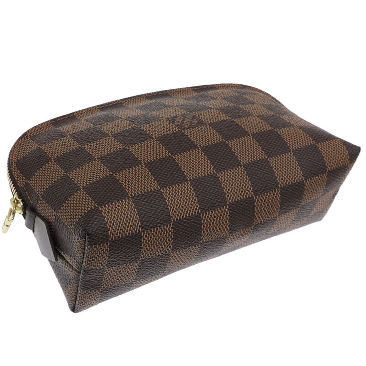 Louis Vuitton Brown Ebene Damier Canvas Pochette Pouch (Pre-Owned)