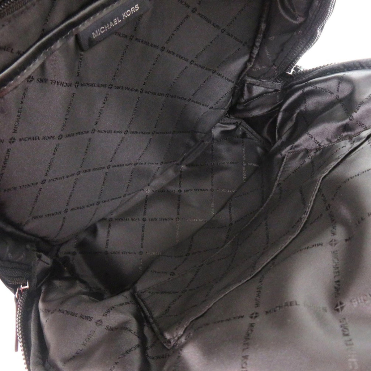 Michael Kors Black Nylon Backpack (Pre-Owned)