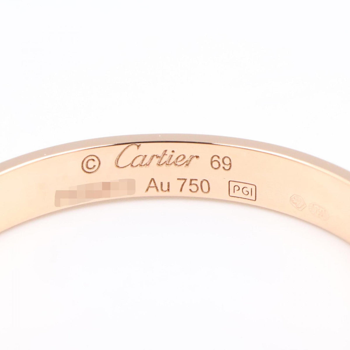 Cartier Gold Pink Gold (18K) Band Ring (Pre-Owned)