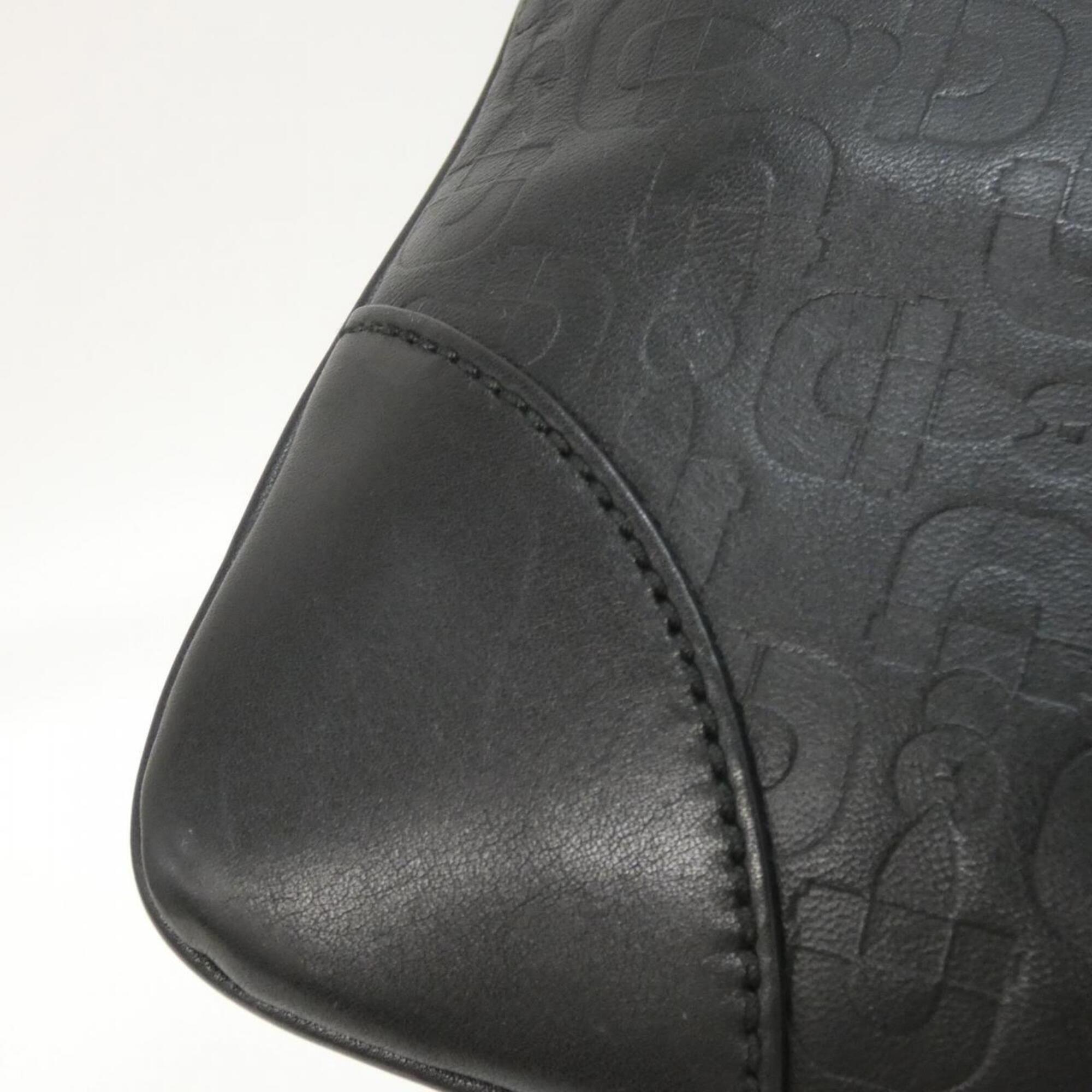 Gucci Black Leather Shoulder Bag (Pre-Owned)