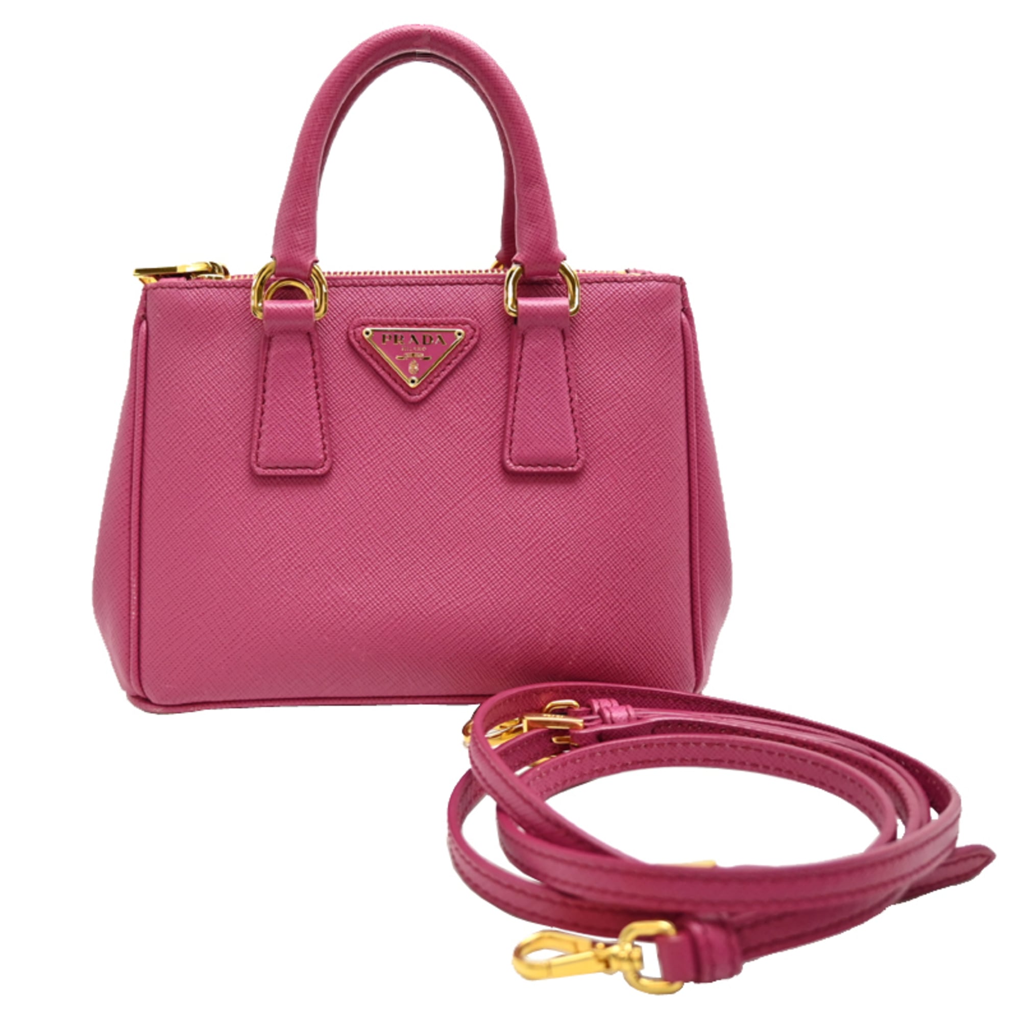 Prada Fuxia Handbag (Pre-Owned)