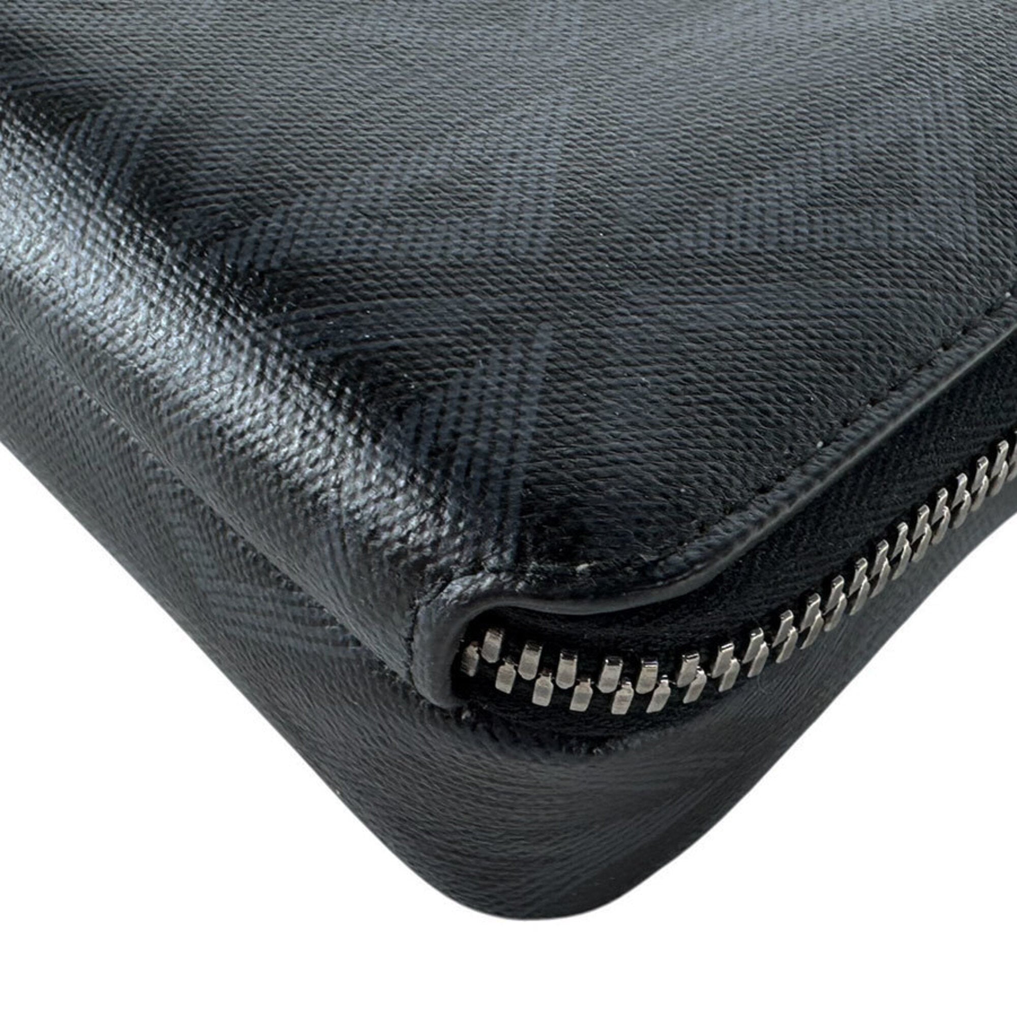 Christian Dior Black Coated Canvas Shoulder Bag (Pre-Owned)